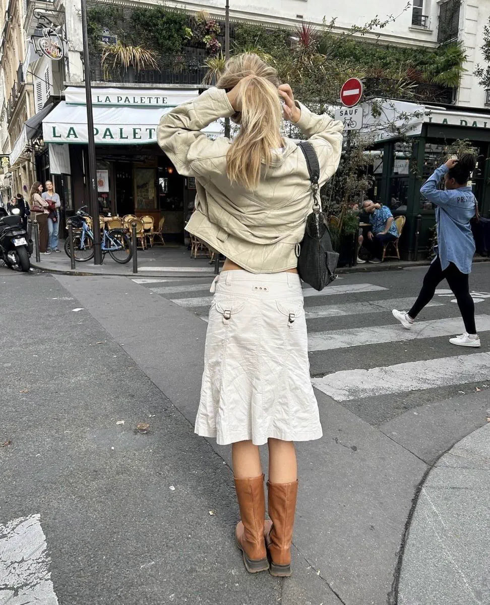 Ralph Lauren Polo Cargo Midi Skirt
