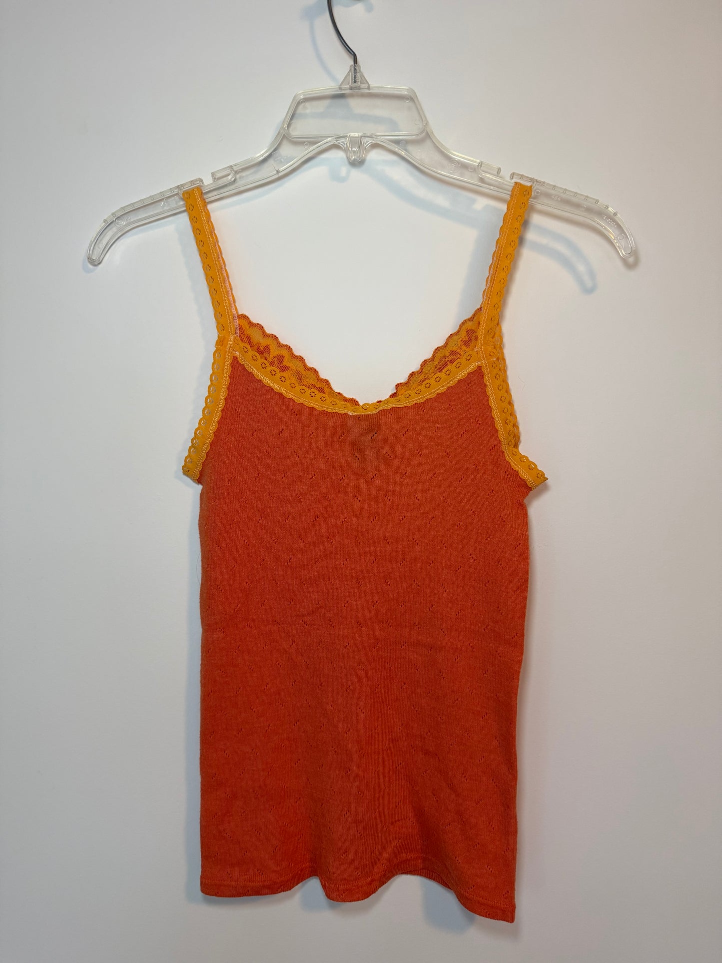 Stunning Orange Gap Tank Top