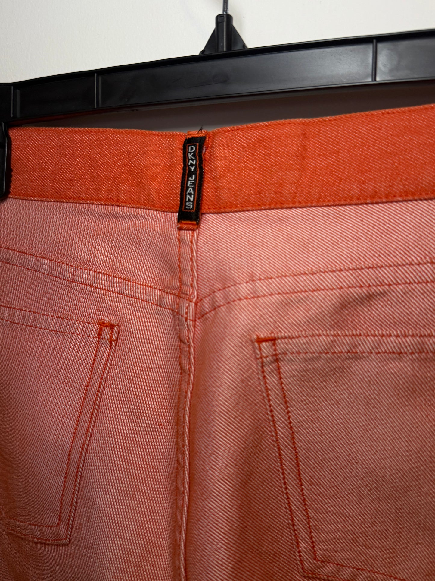 DKNY Orange Fashion Jeans
