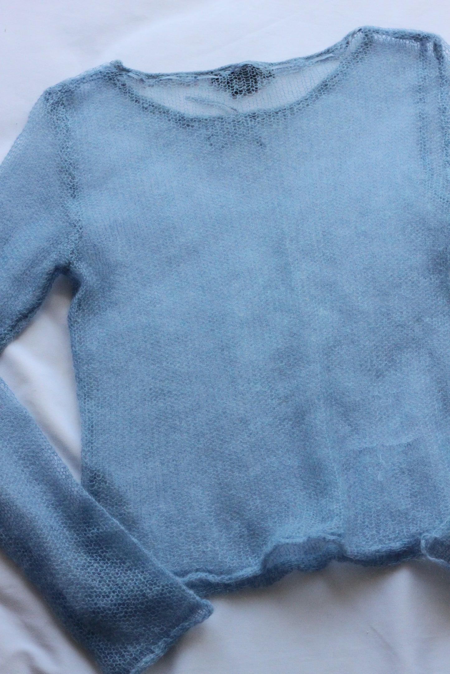 Express Ribbon Sheer Top