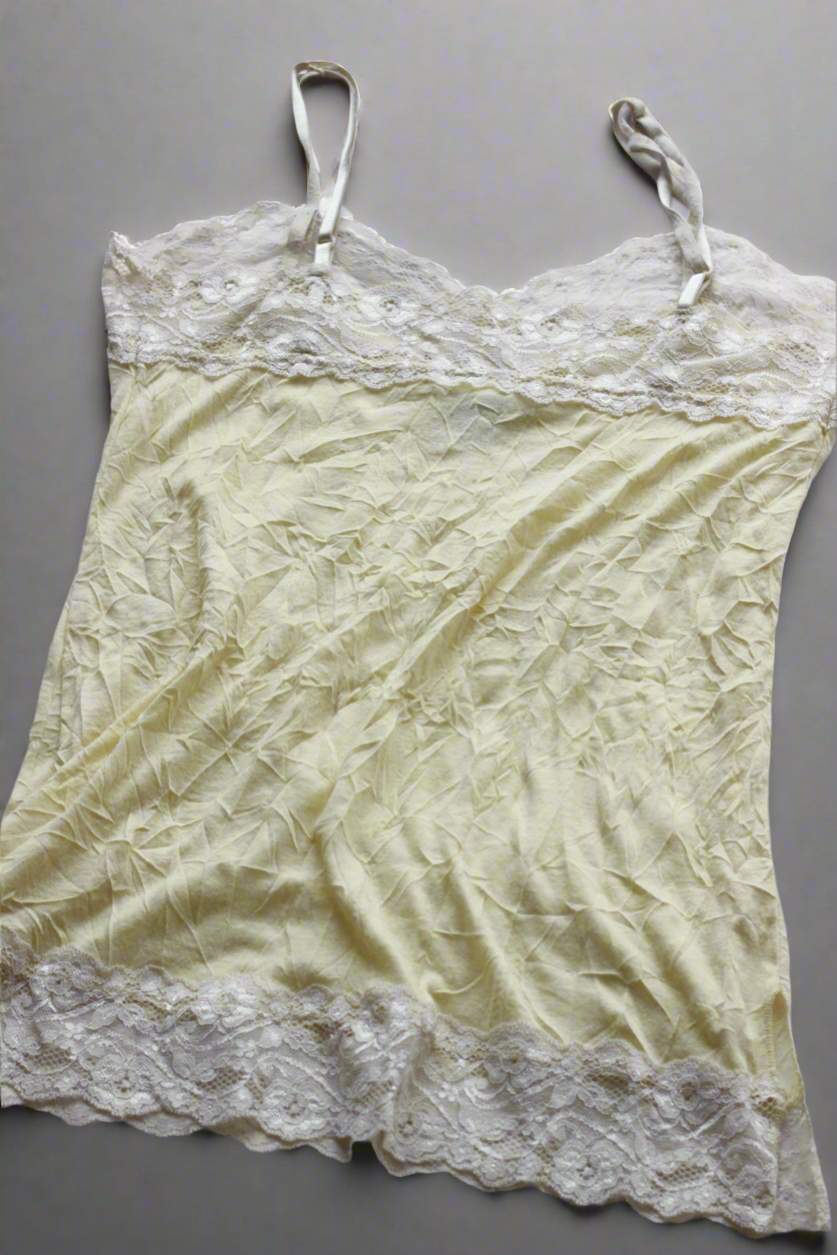 Vintage Butter Yellow Camisole