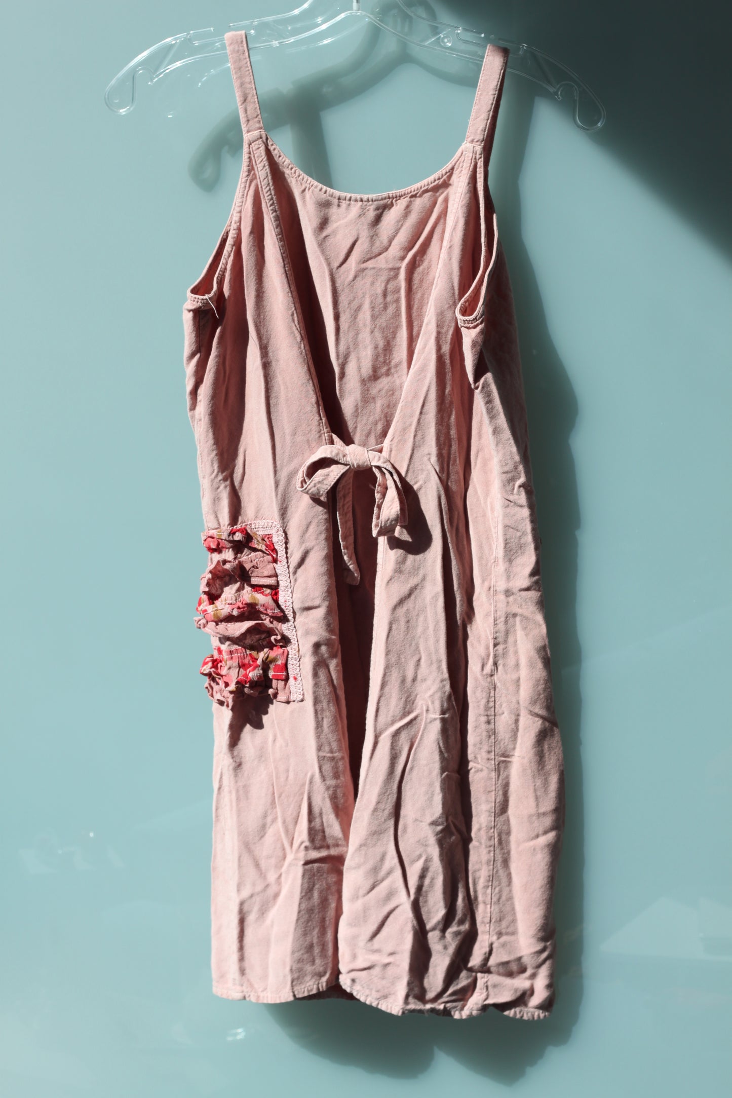Vintage Boho Mini Mauve Dress