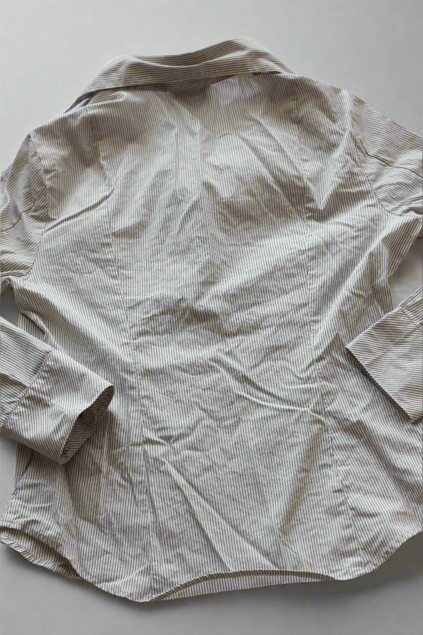 Vintage Stripe Button Up