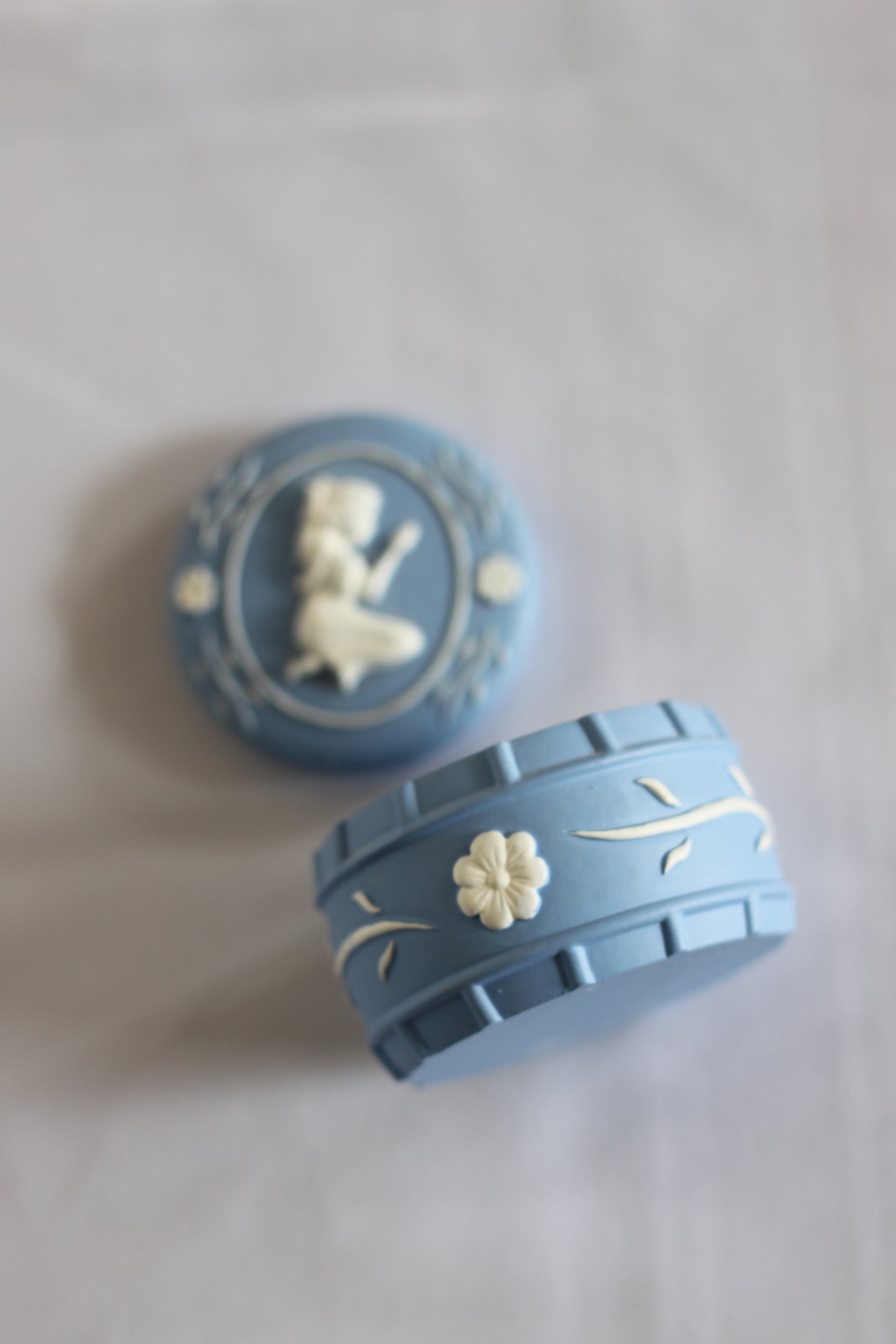 Lonely Girl Ceramic Jewelry Box