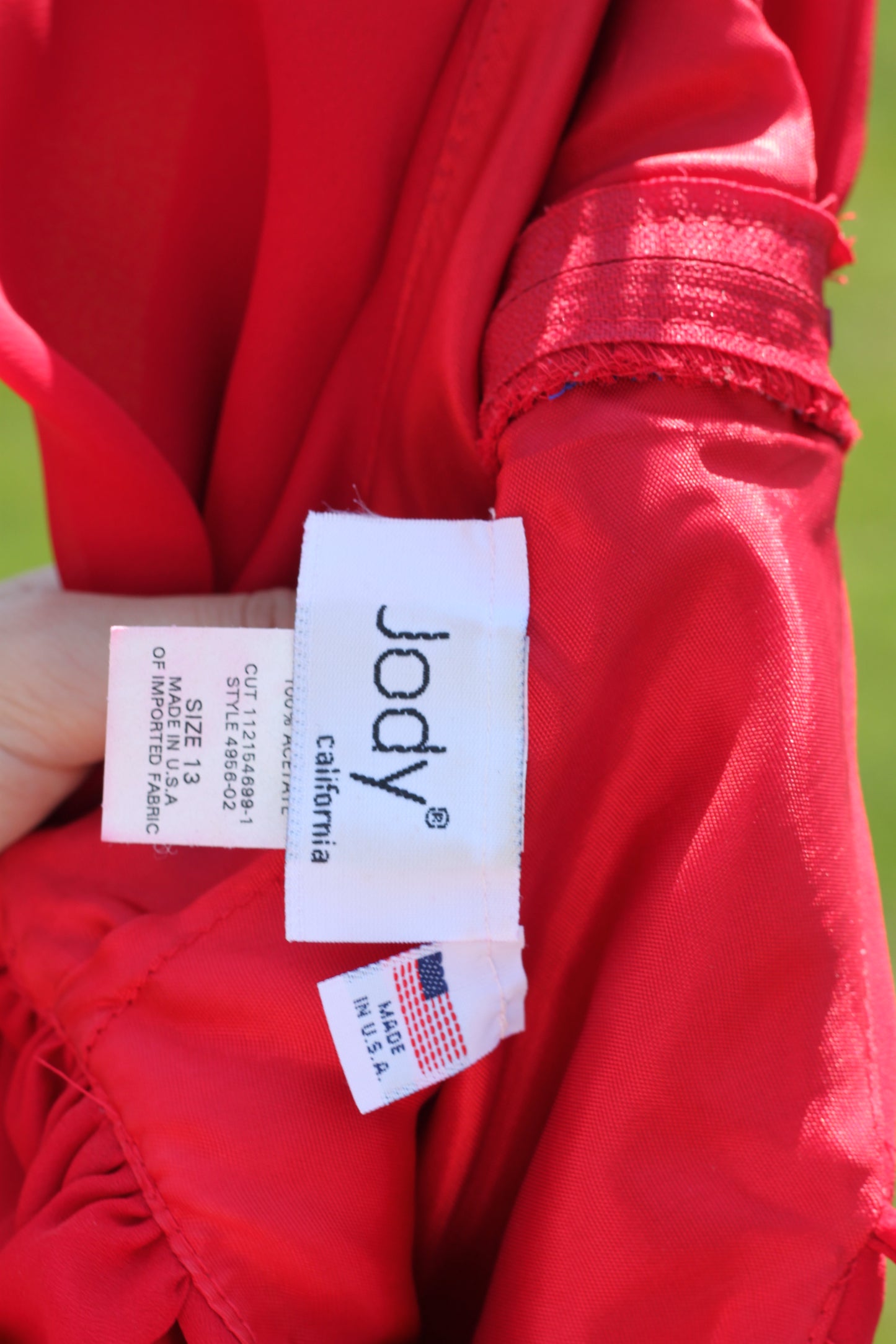 Vintage It Girl Red Dress