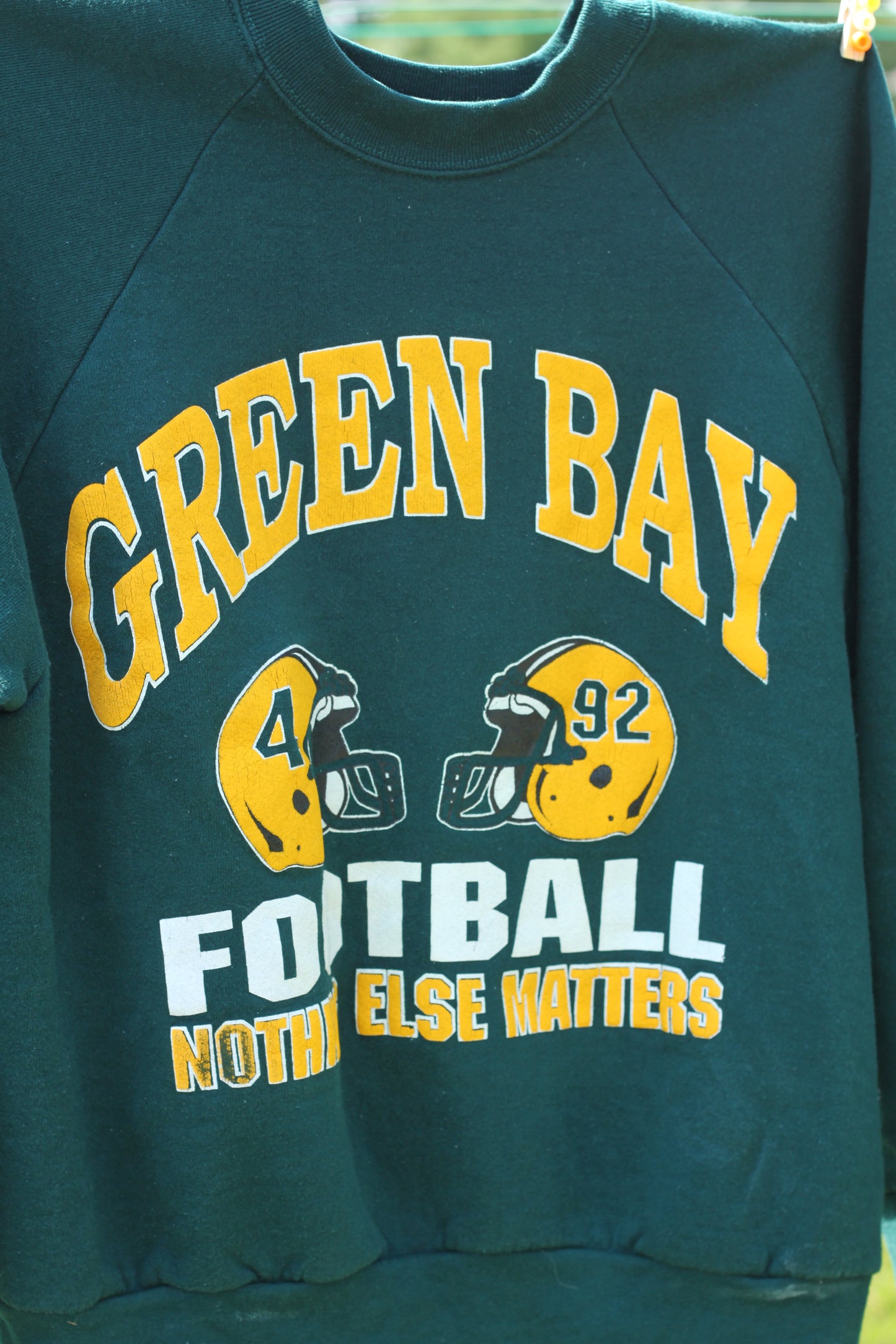 Vintage Royal Green Packers Crewneck