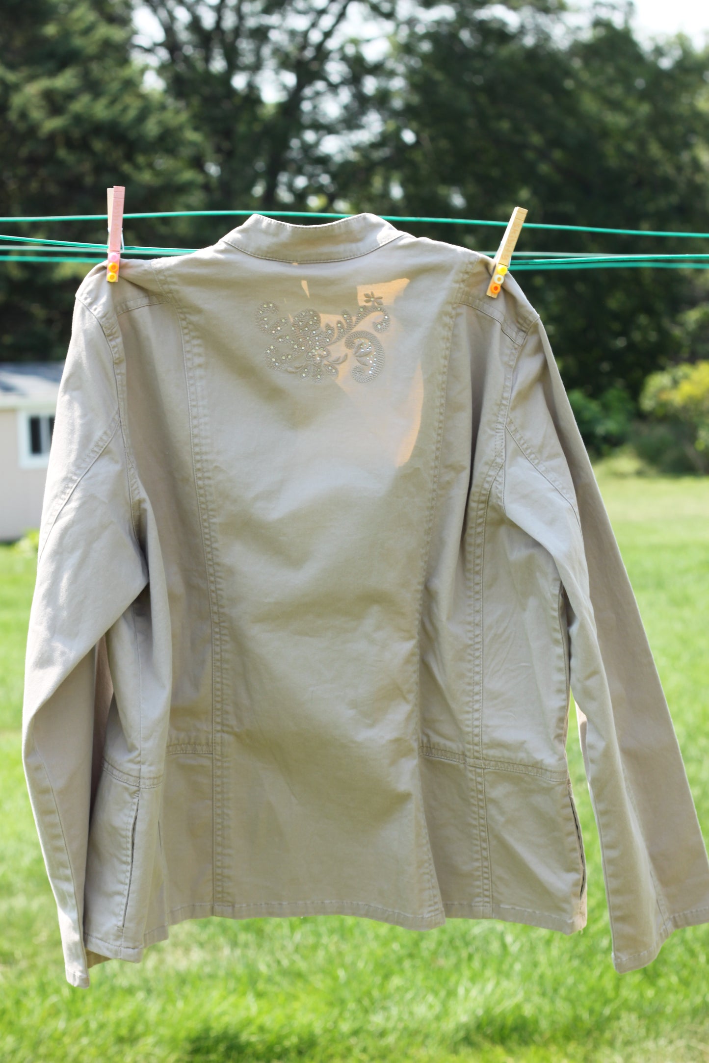 Brand New Chicos Rinestone Jacket