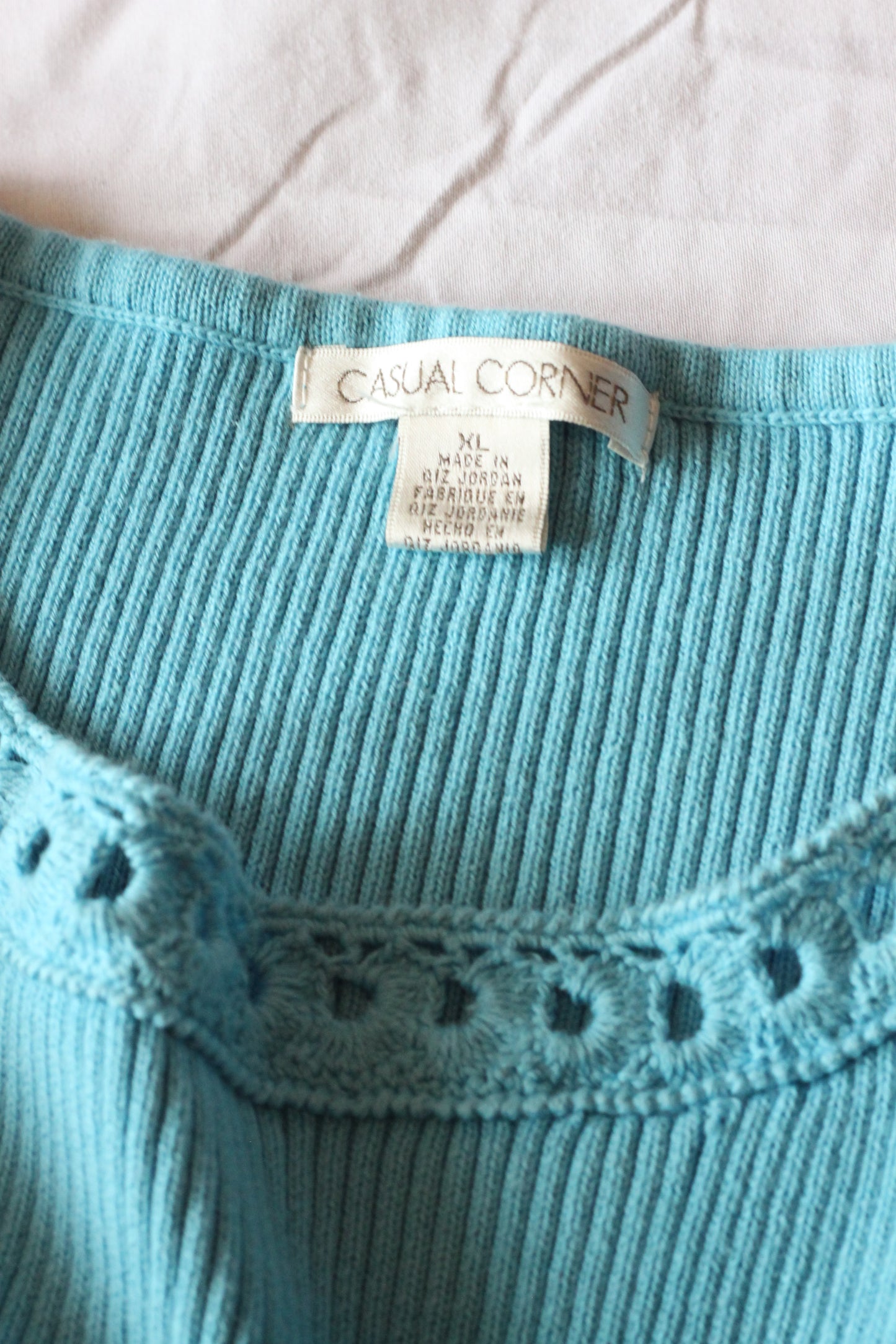 Blue Vintage Tank Top