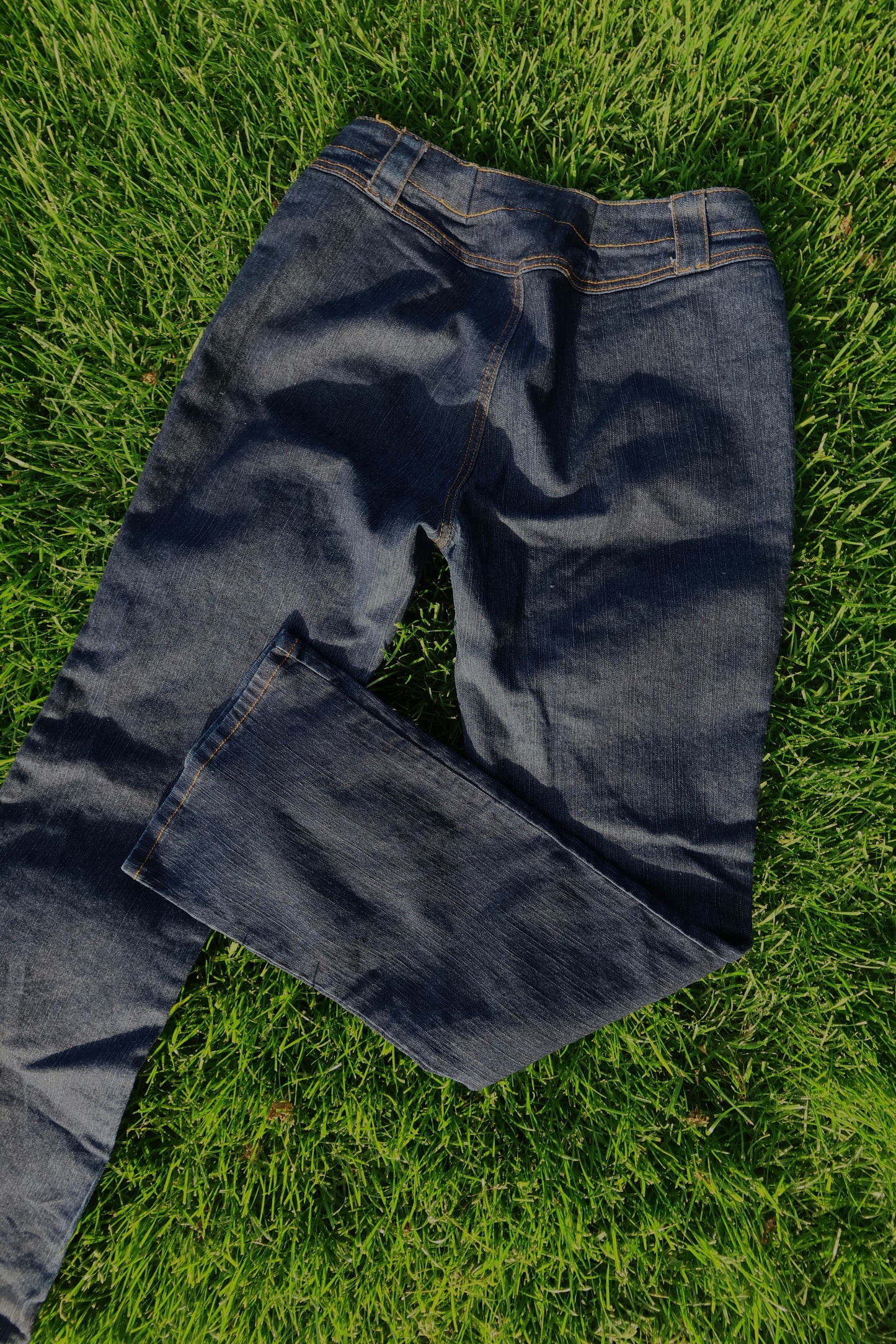 Gorgeously Stitched Low Waisted Jeans