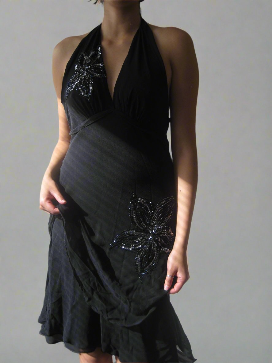 Beautiful Beaded Midi Dress