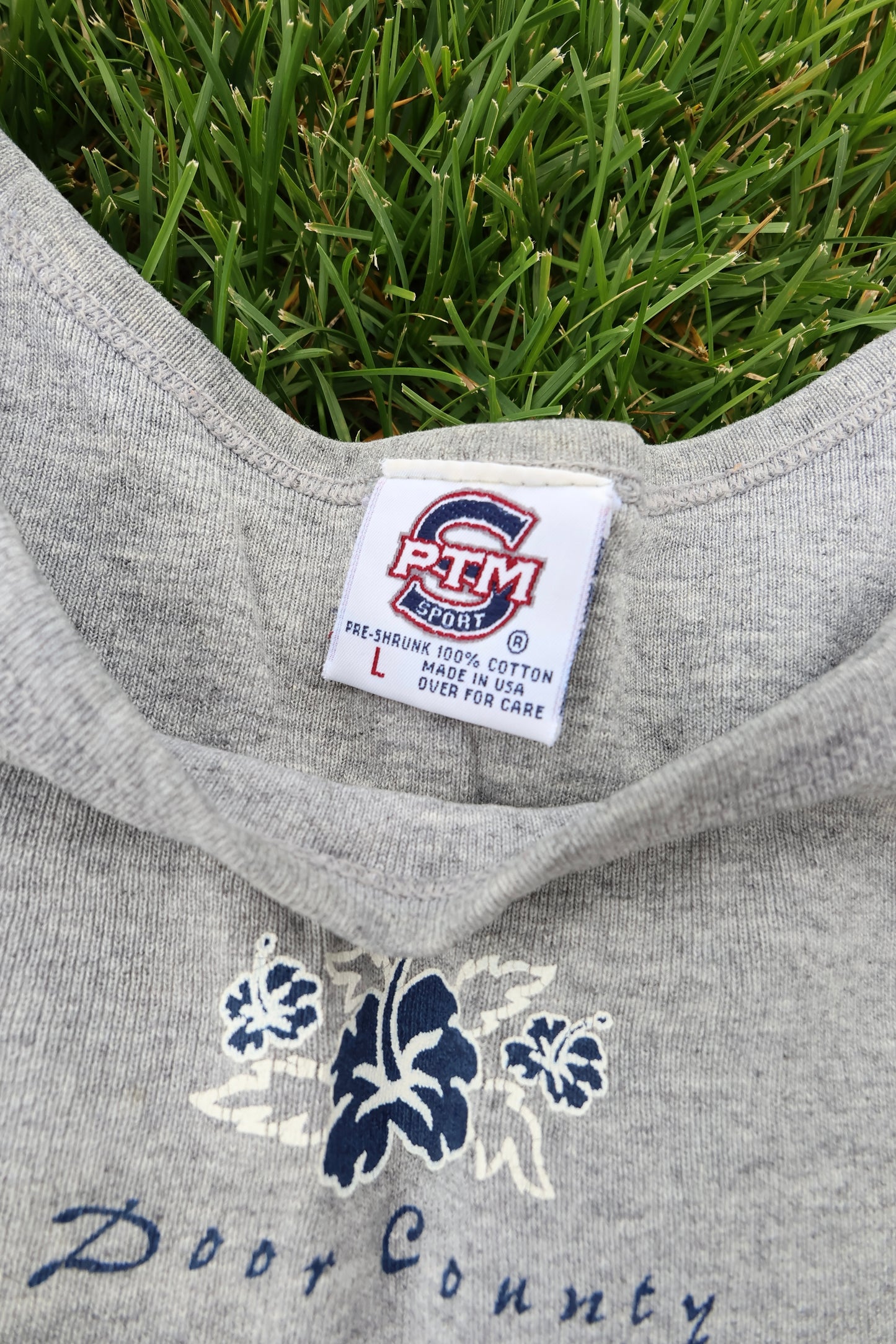 Perfect Heather Grey Door County Tank Top