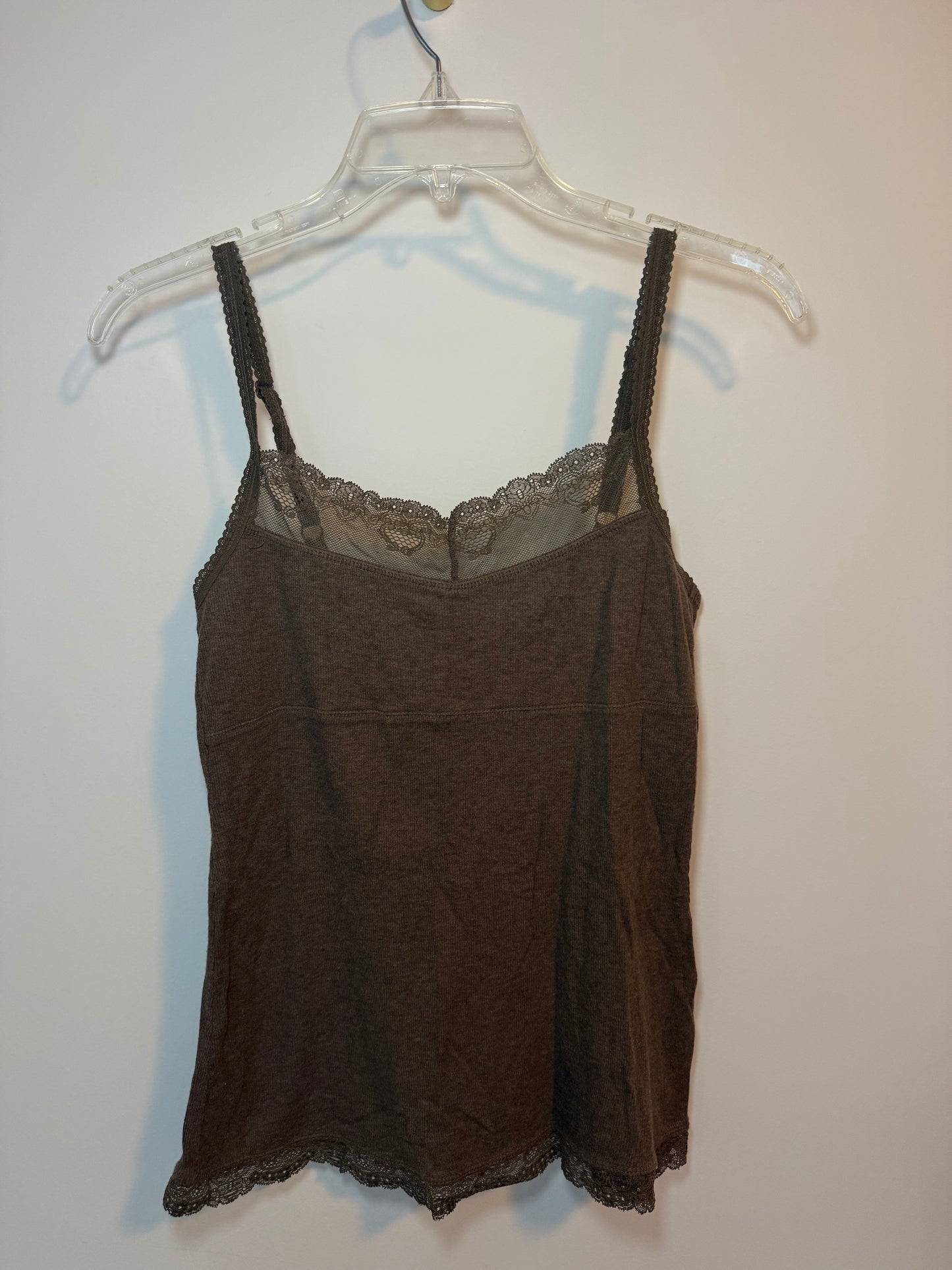 Vintage Brown Lace Cami