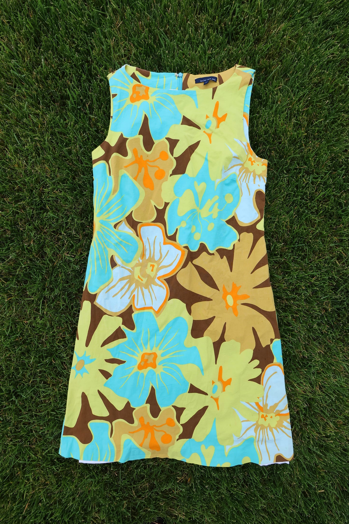 Vintage High Neck Retro Dress
