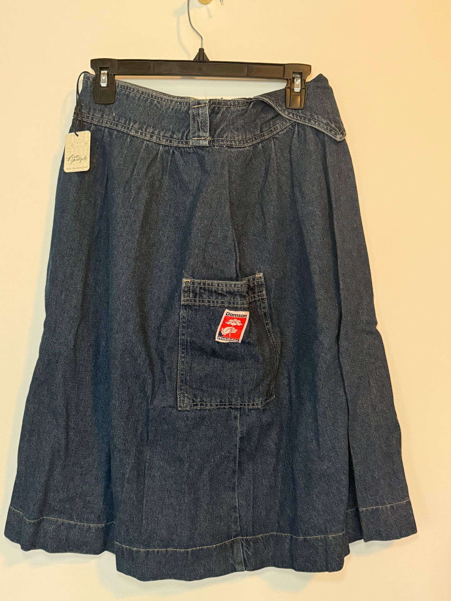 Damson Madder Midi Denim Skirt