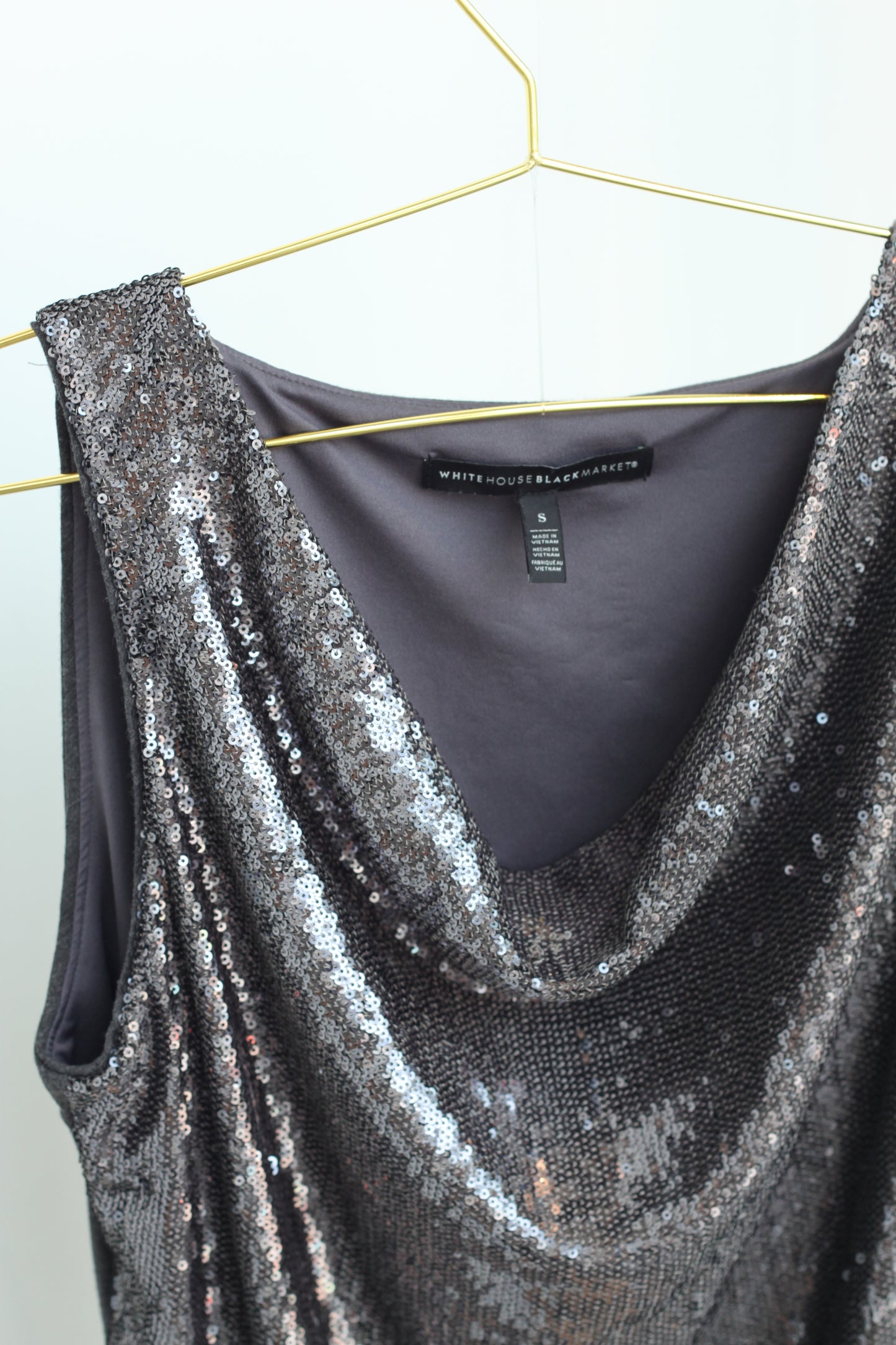 2000s Sequins Going Out Top