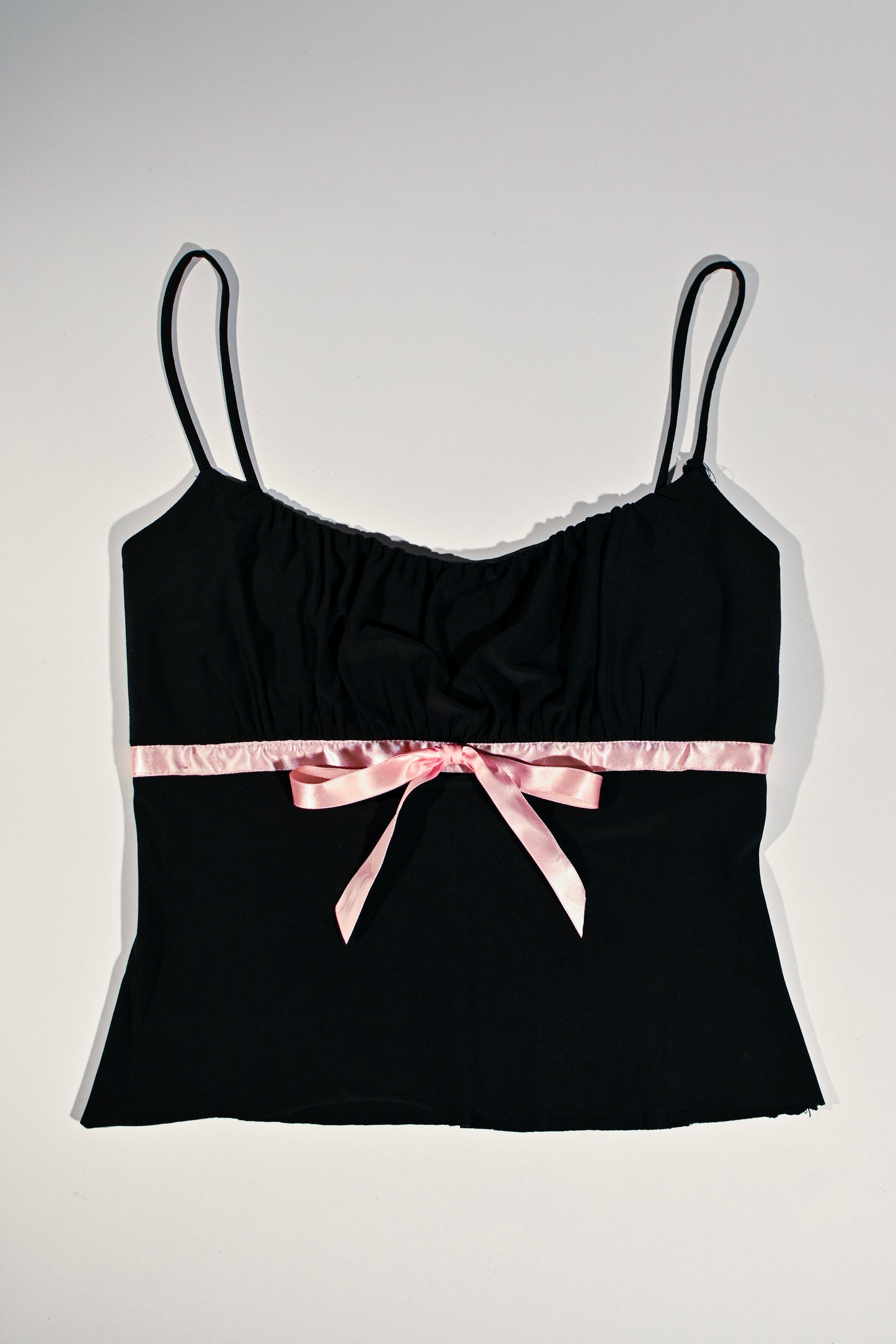 Black and Silk Bow Taboo Tank
