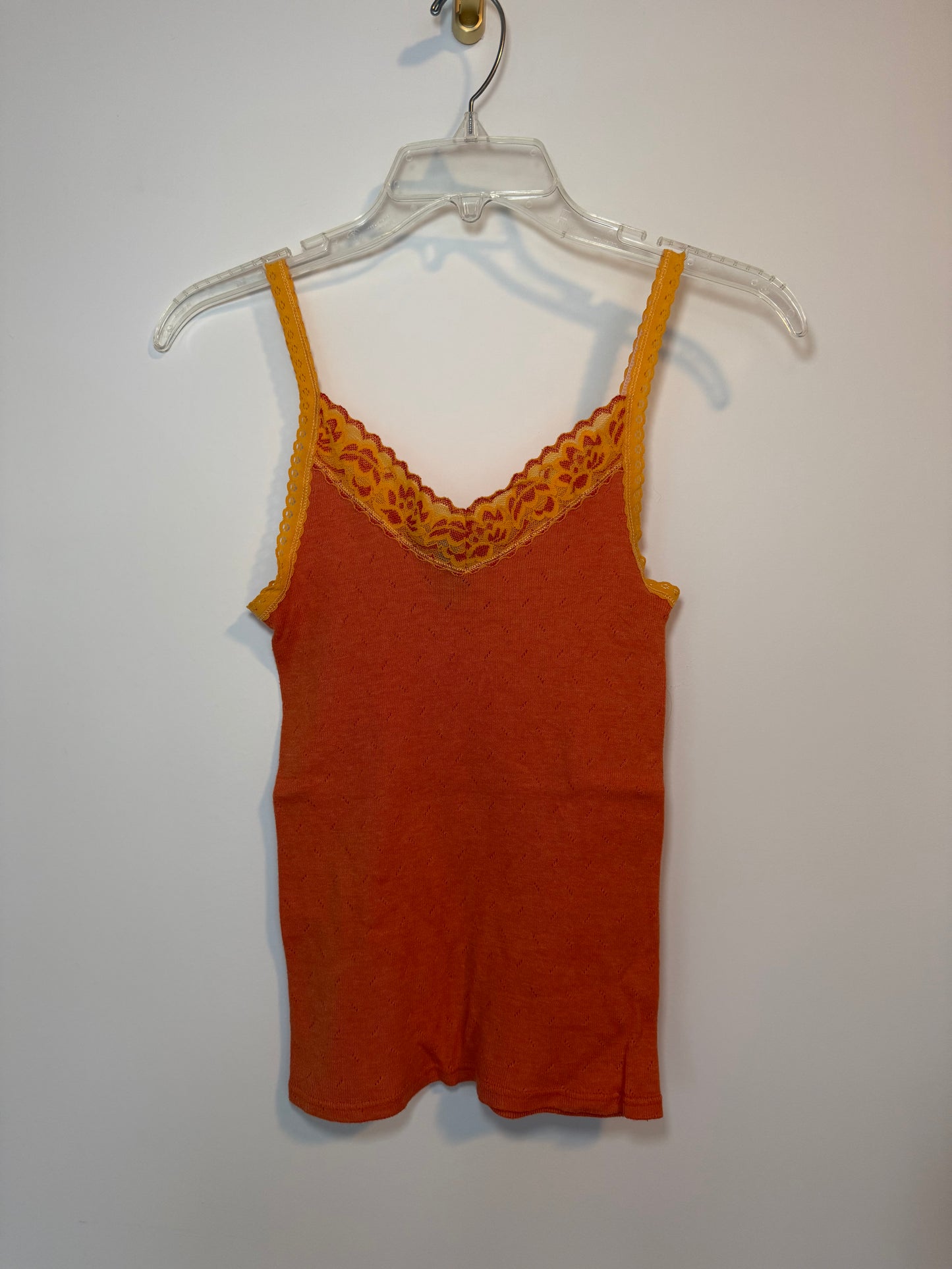 Stunning Orange Gap Tank Top