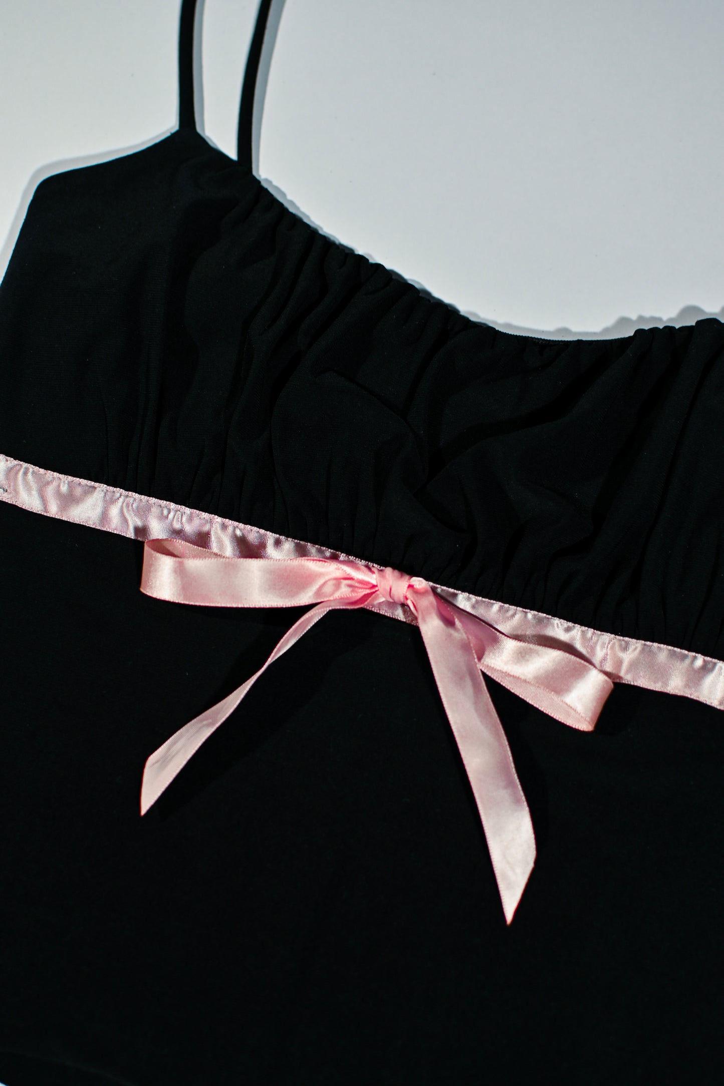Black and Silk Bow Taboo Tank