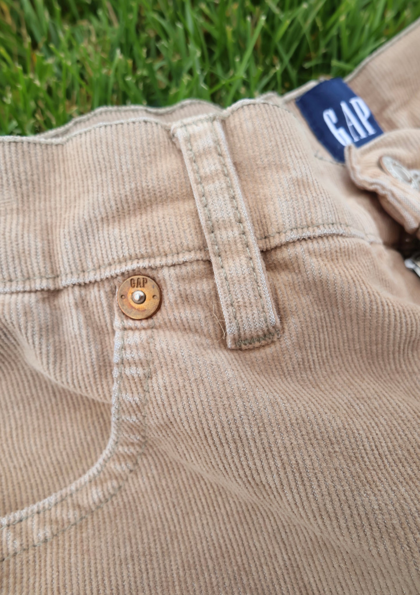 Light Brown GAP Courduroy Shorts