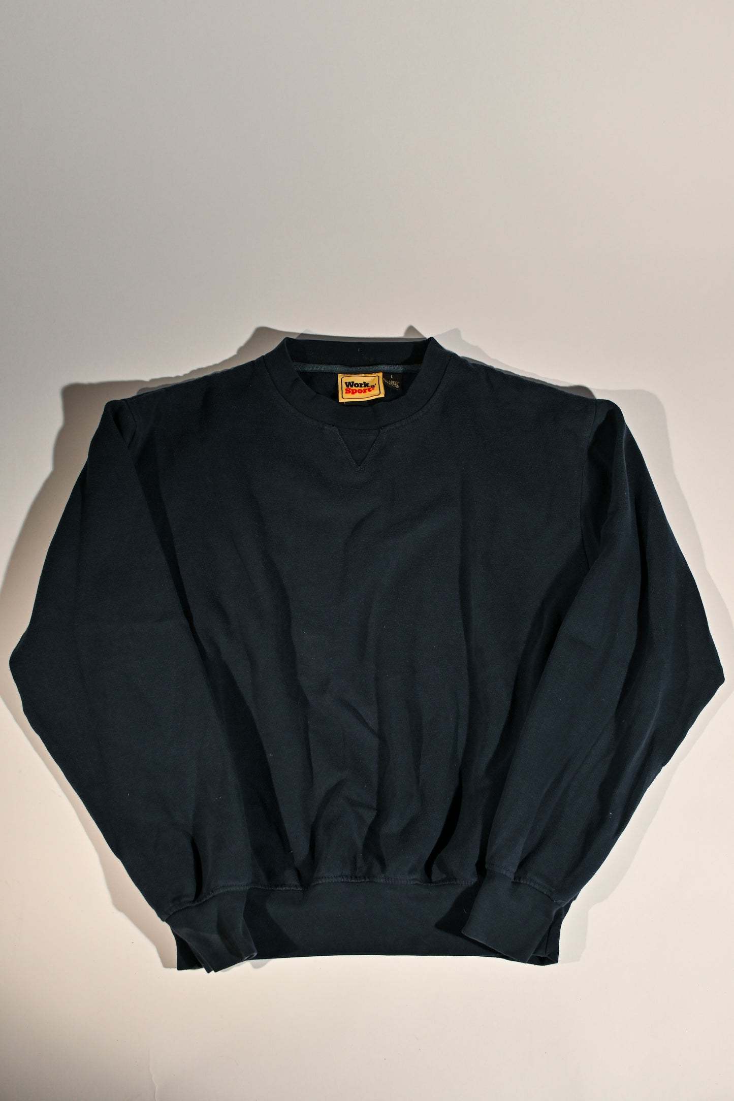 Vintage Dark Navy Crew Neck