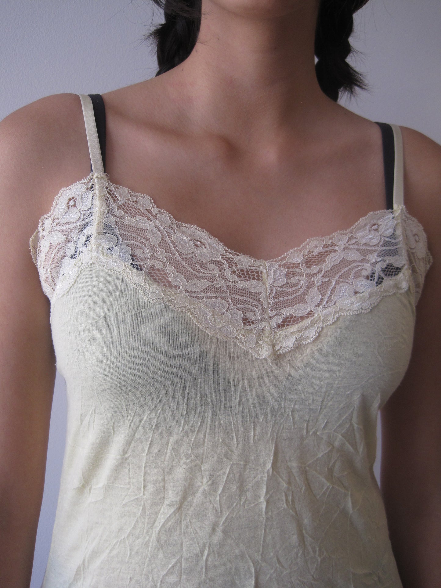 Vintage Butter Yellow Camisole