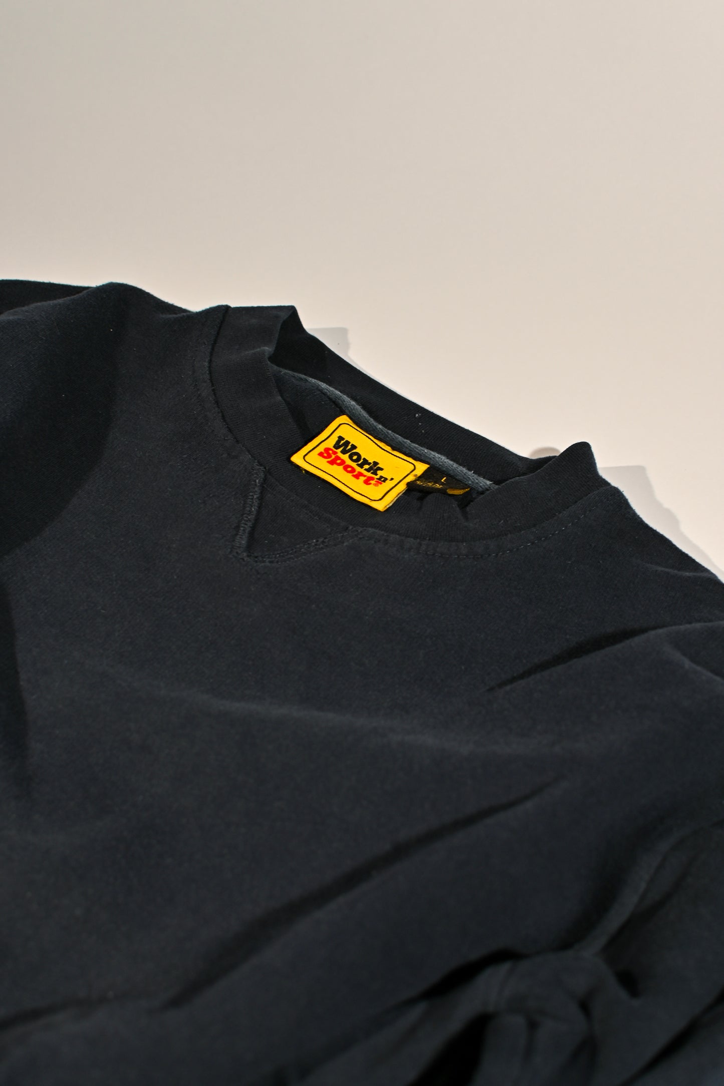 Vintage Dark Navy Crew Neck