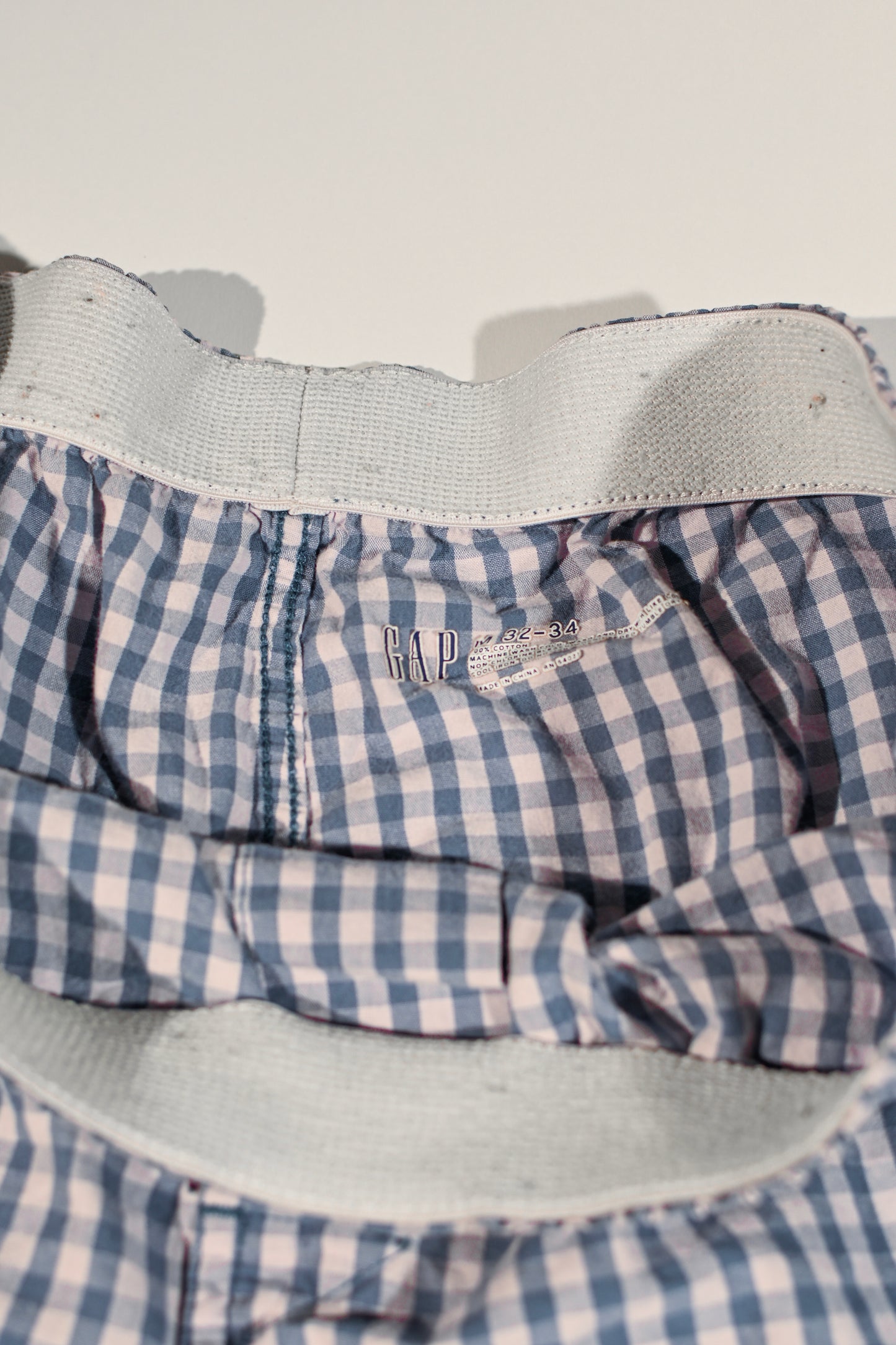 Gap Gingham Boyfriend Boxers