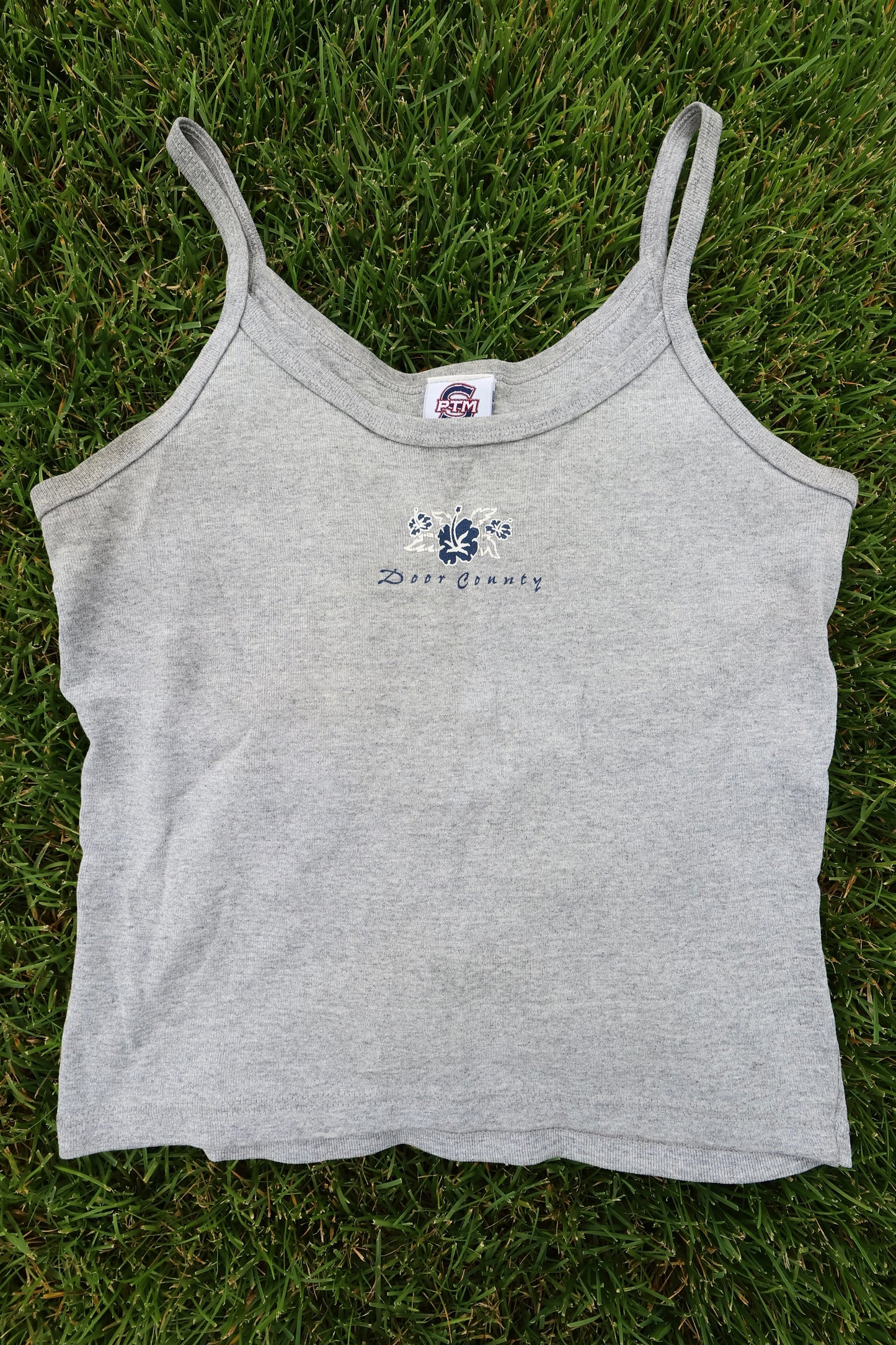 Perfect Heather Grey Door County Tank Top