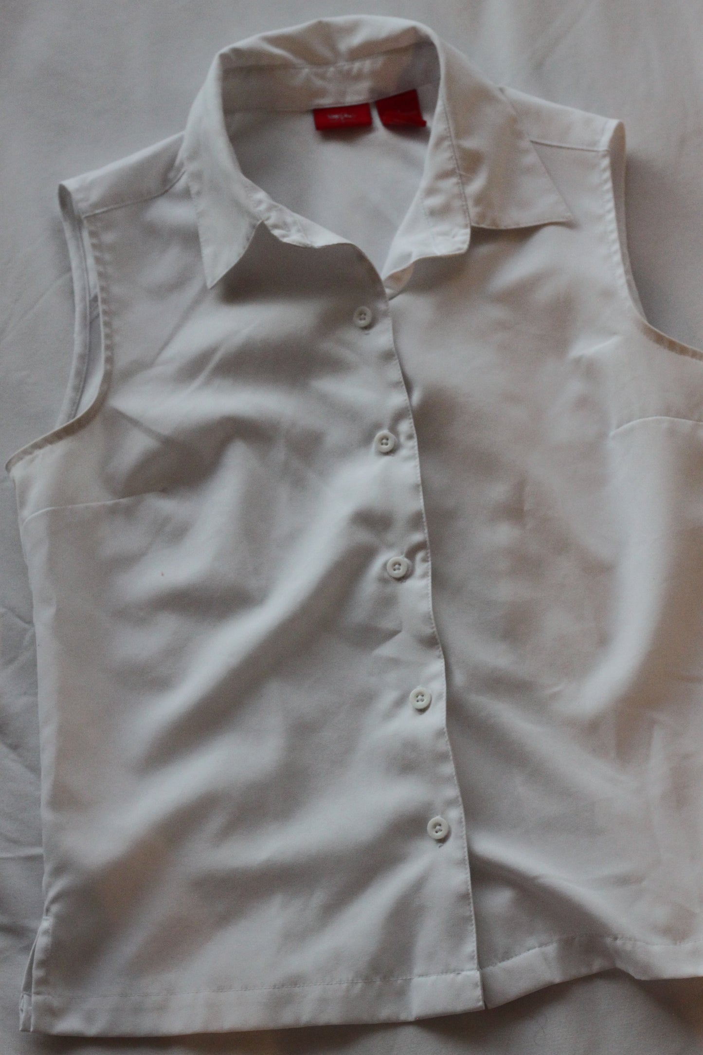 Vintage Button Up Collar Tank