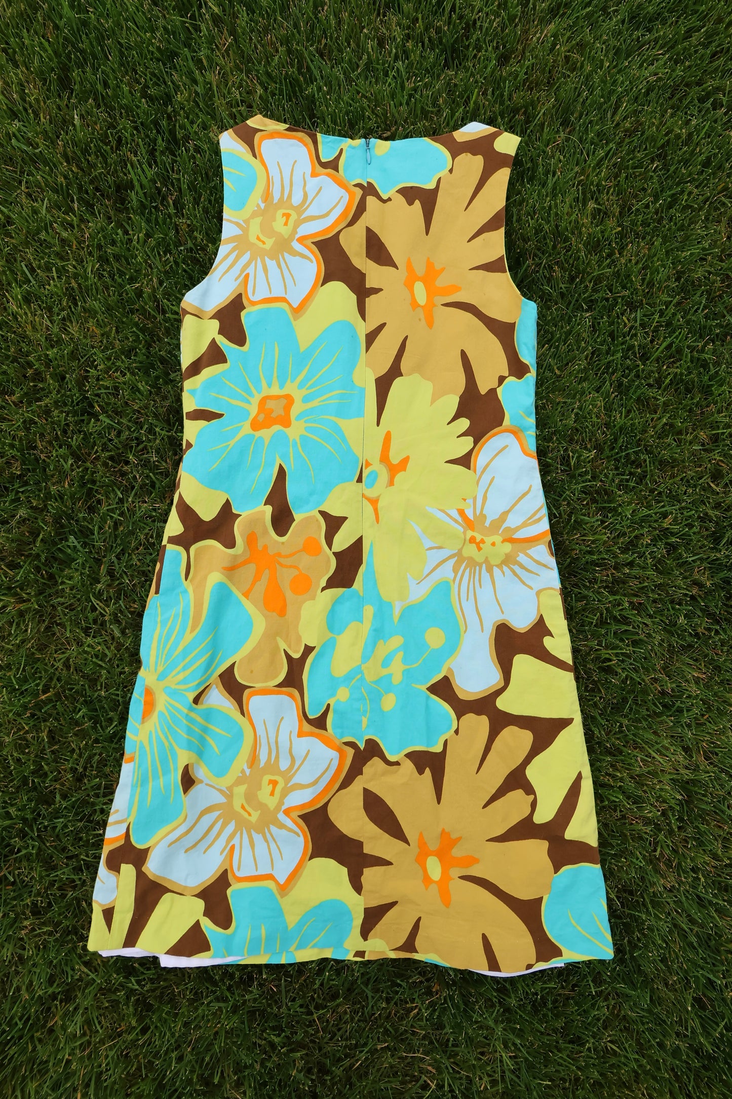 Vintage High Neck Retro Dress