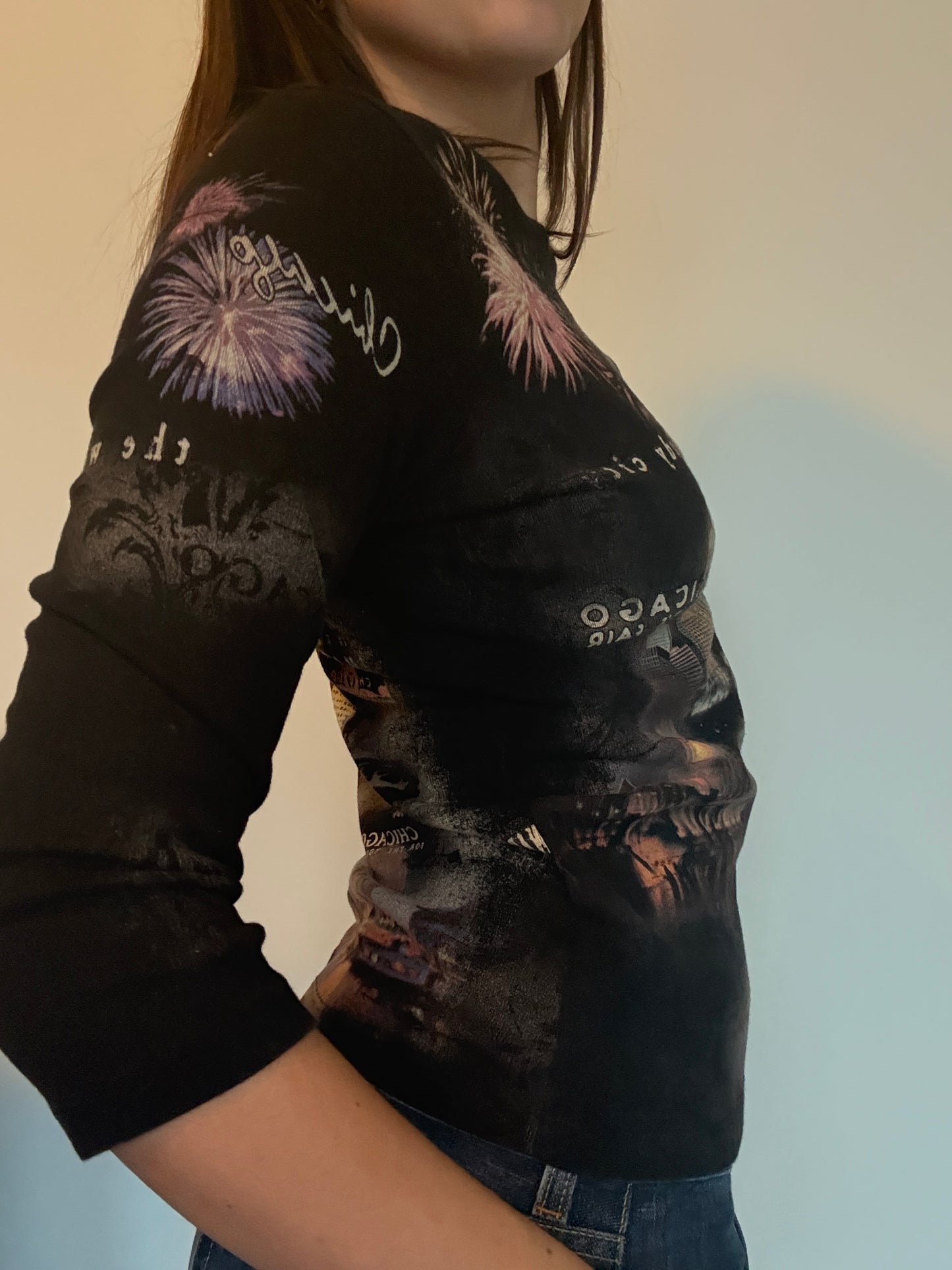 The Most Fun Y2K Chicago Quarter Sleeve