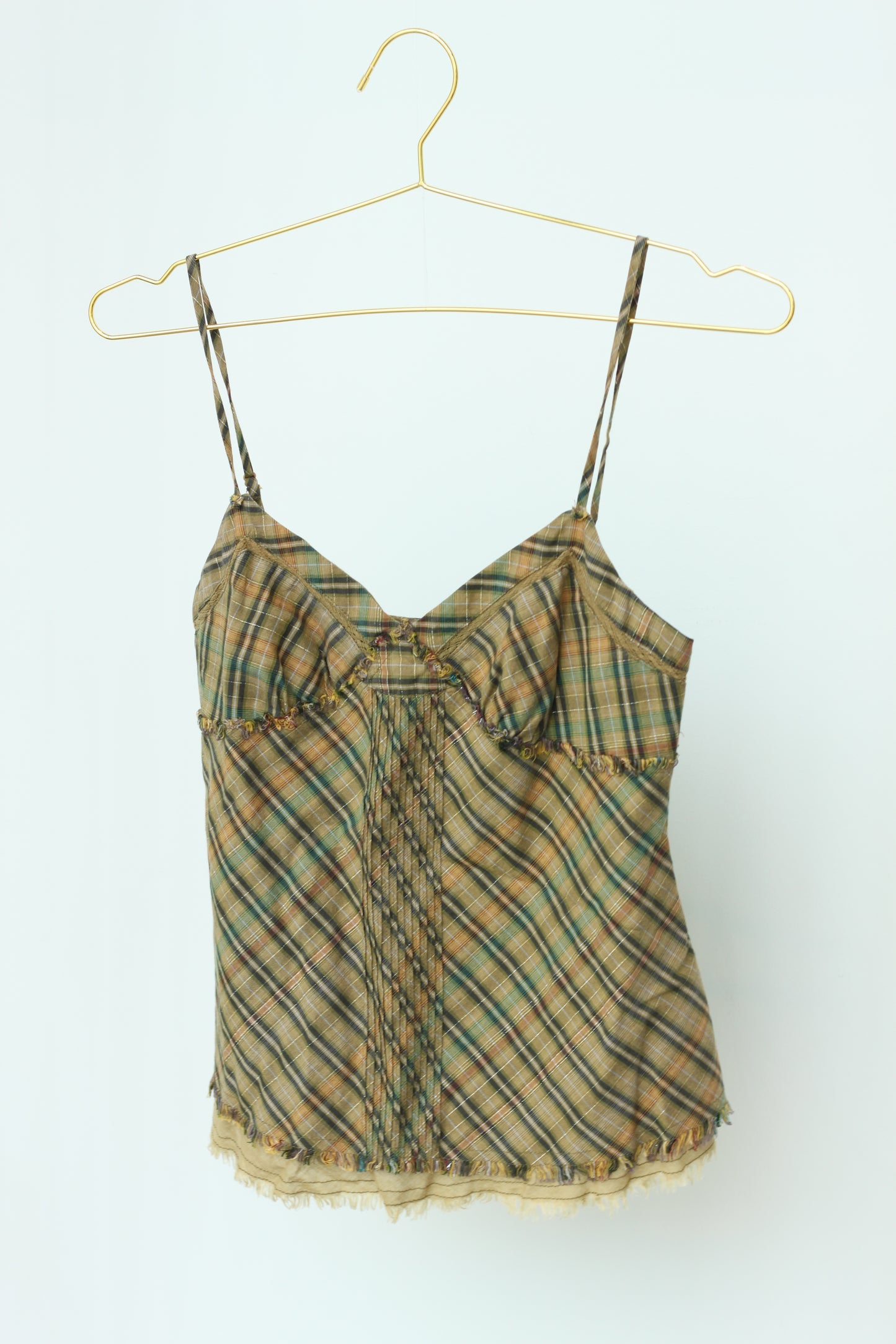 Cool Girl Gingham Tank Top