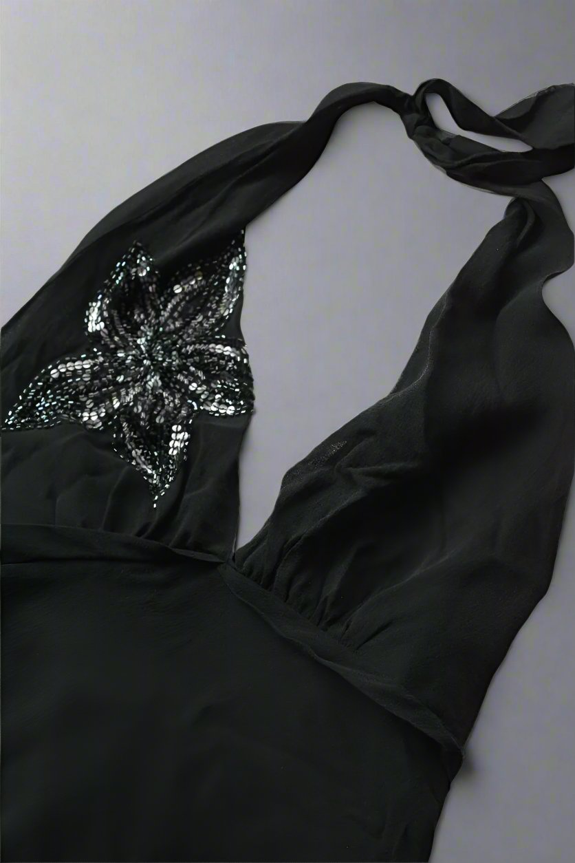 Beautiful Beaded Midi Dress