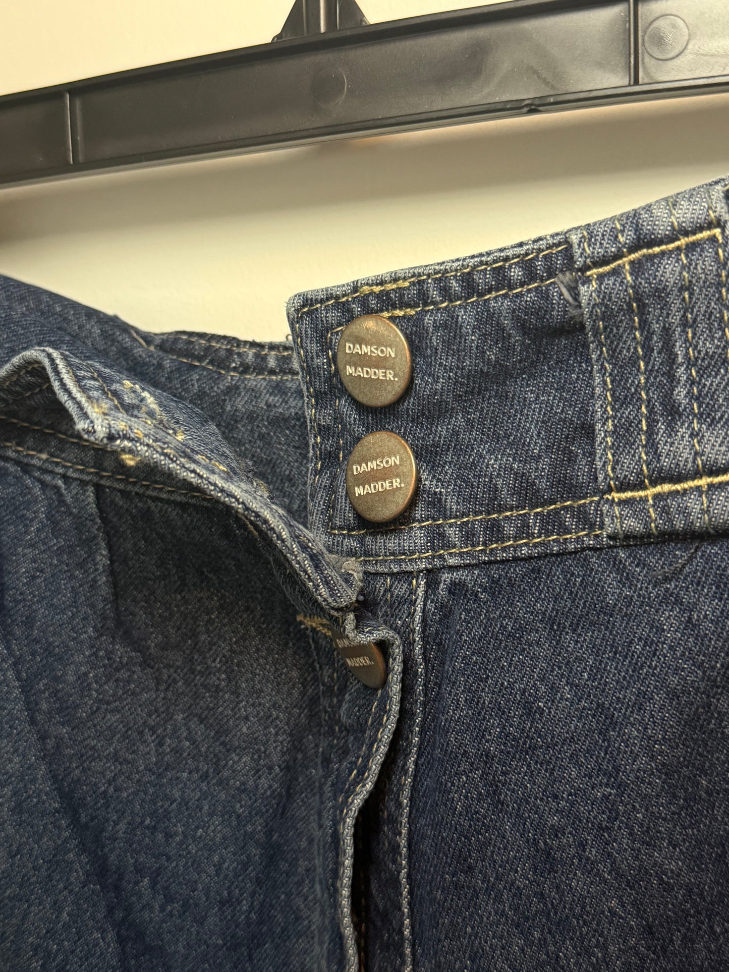 Damson Madder Midi Denim Skirt