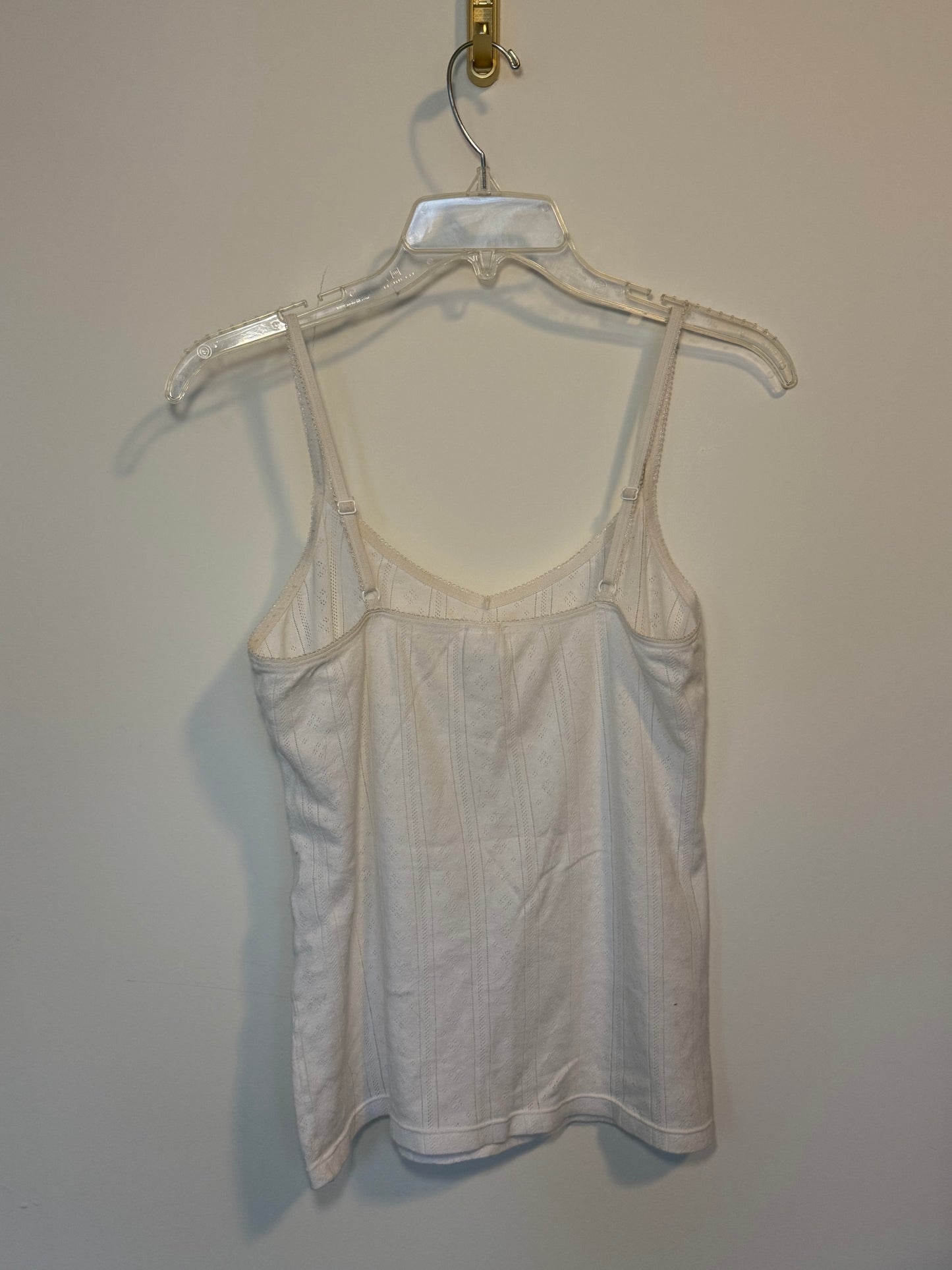 The Perfect White Coquette Tank