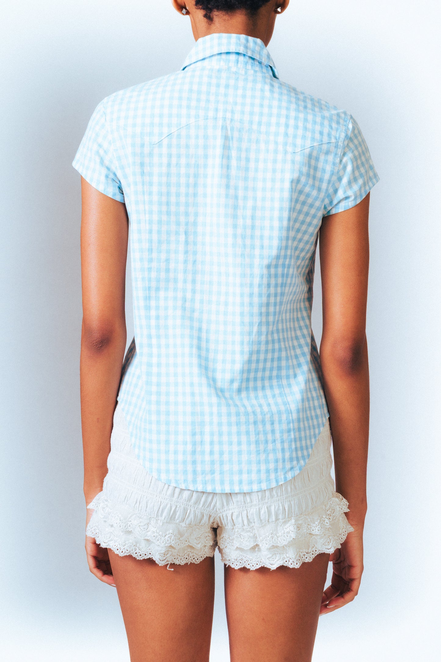 Levis Pearl Button Up Collard Shirt