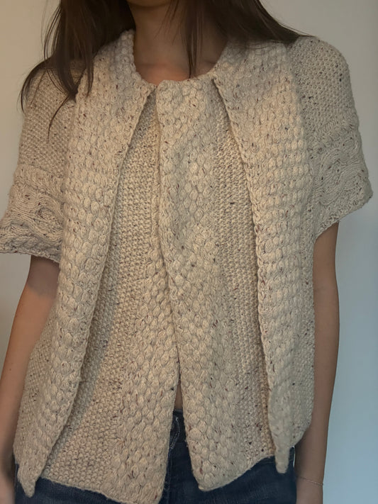 Thick and Fun T-Shirt Cardigan