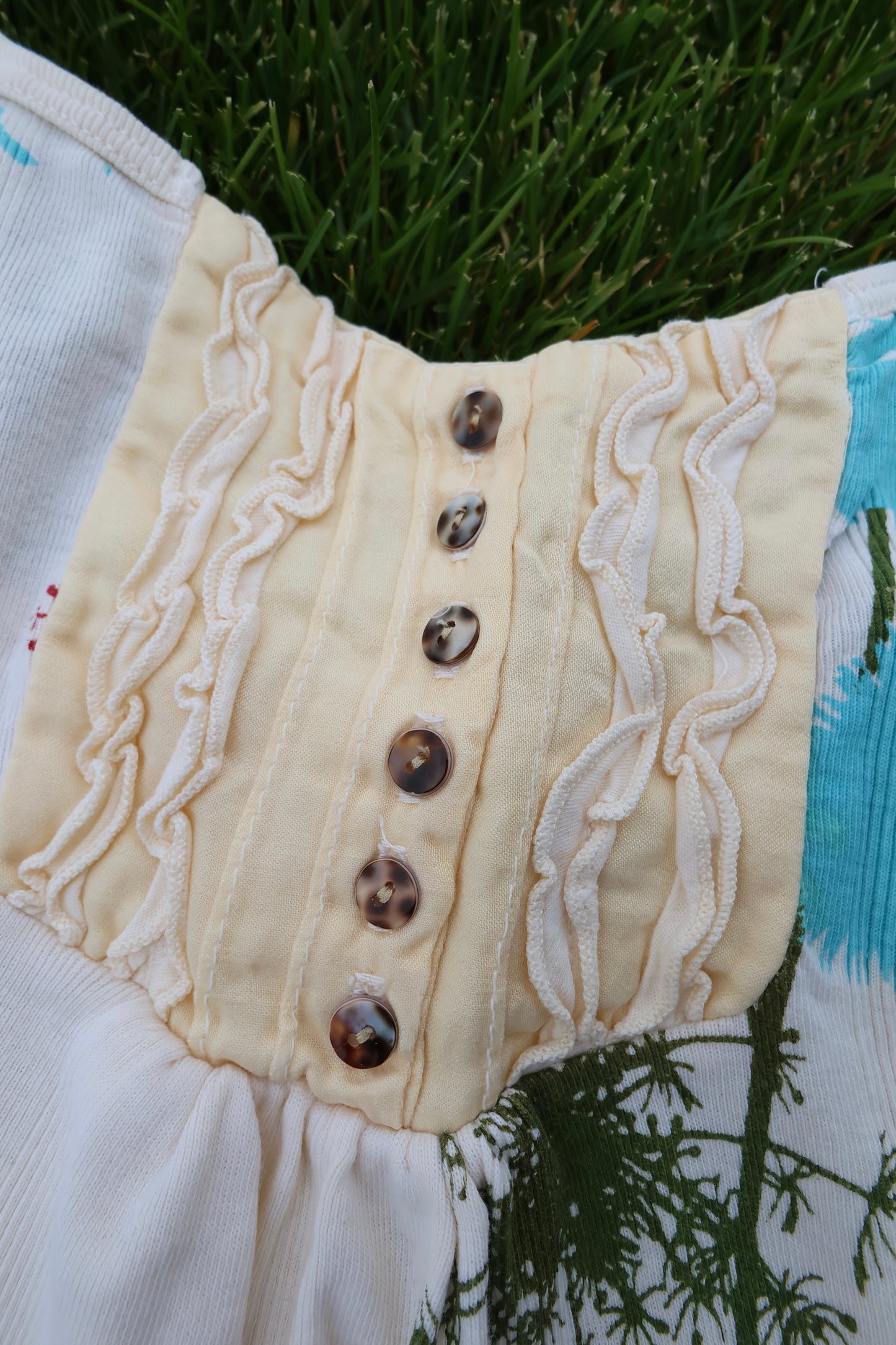 2000s Fun Button Camisole