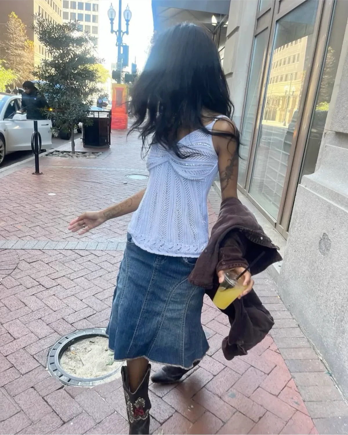 DKNY Jeans Versatile Midi Skirt