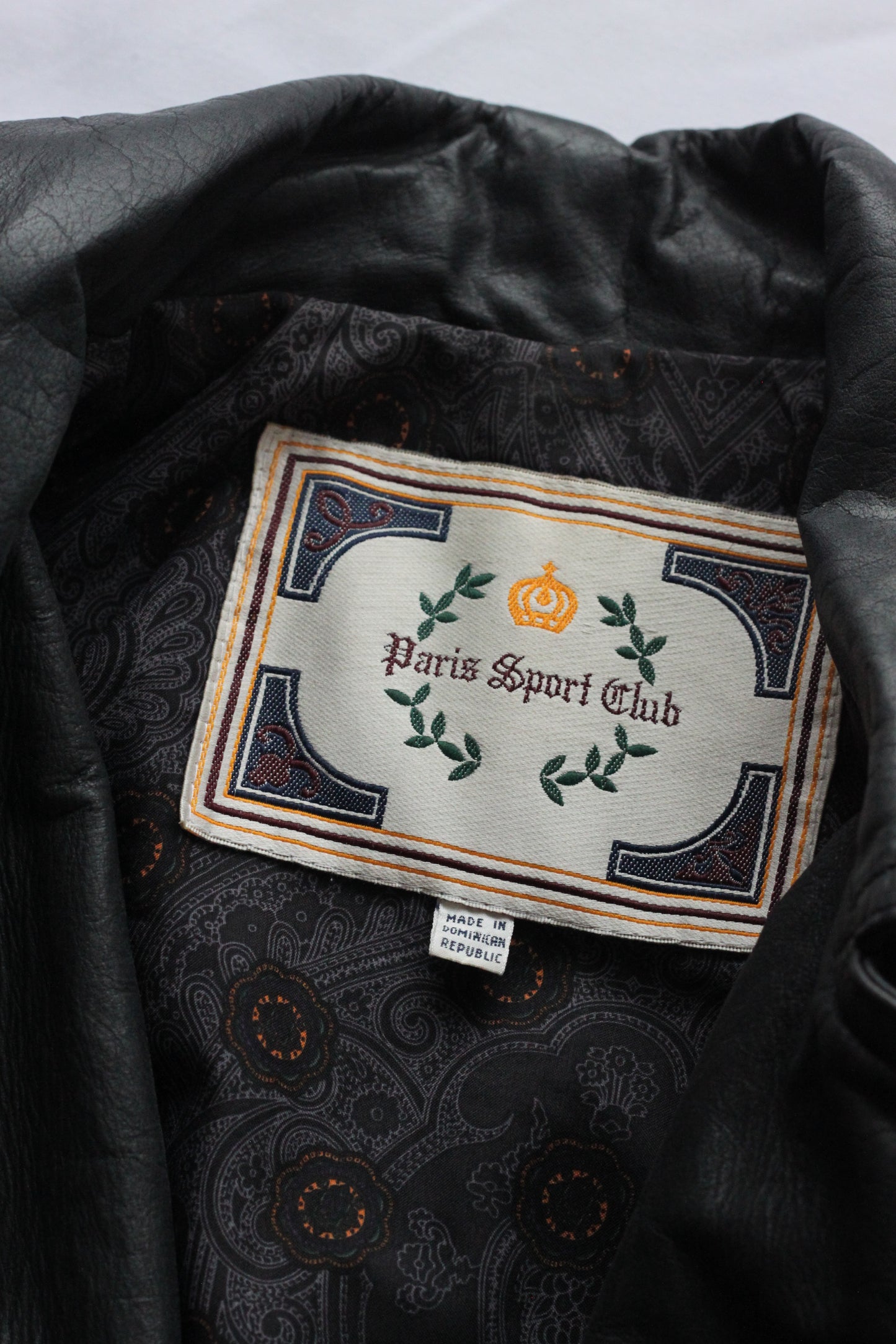 Genuine Leather Vintage Paris Sport Coat