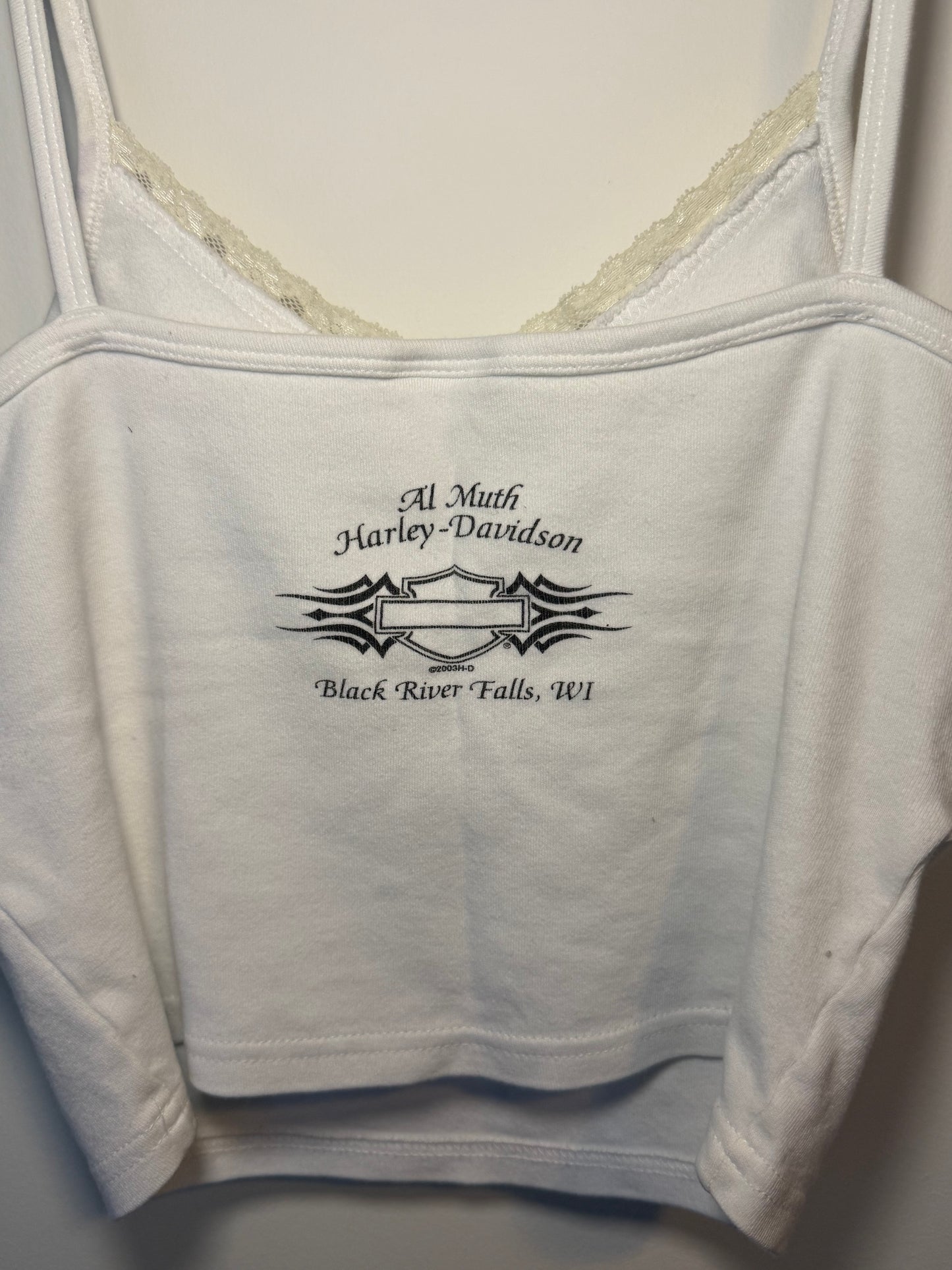 Harley Davidson Studded Crop Cami