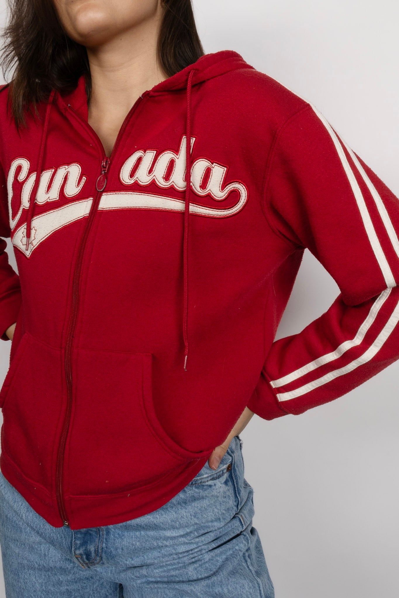 Canada Detailed Zip Up