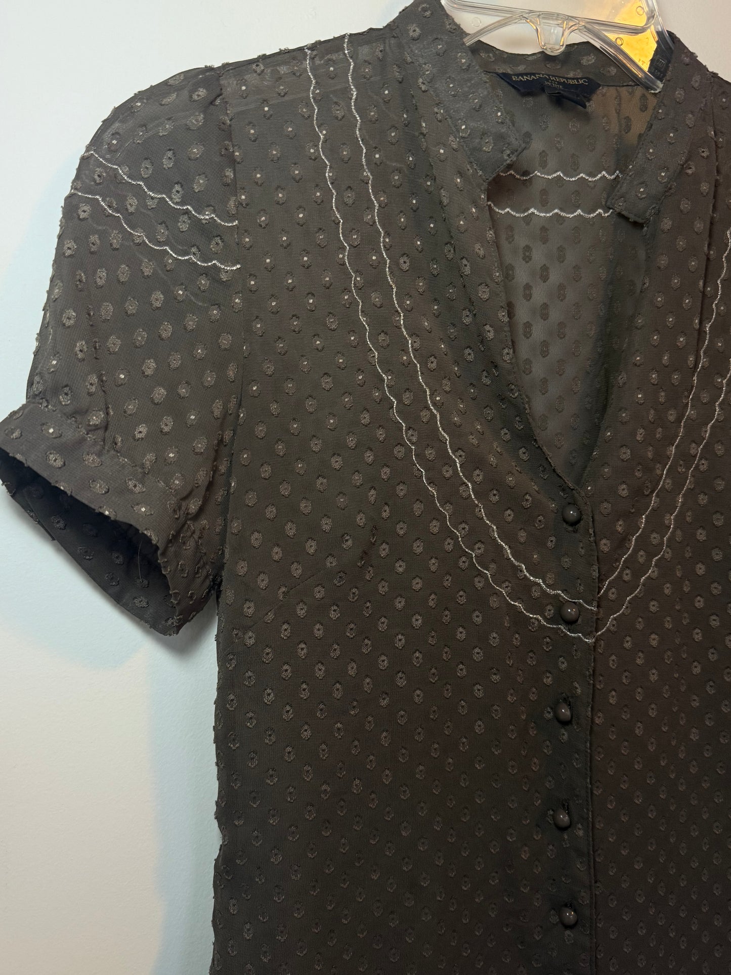 Sheer Textured Blouse