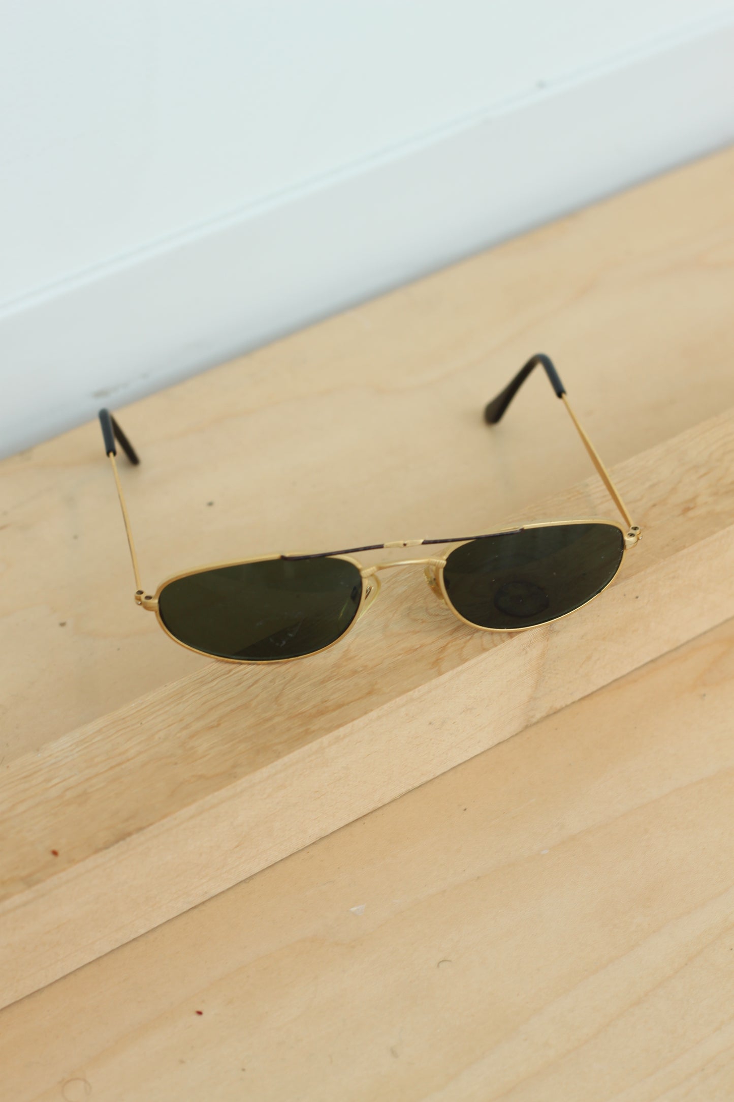 Vintage Gold 90s Sunglasses