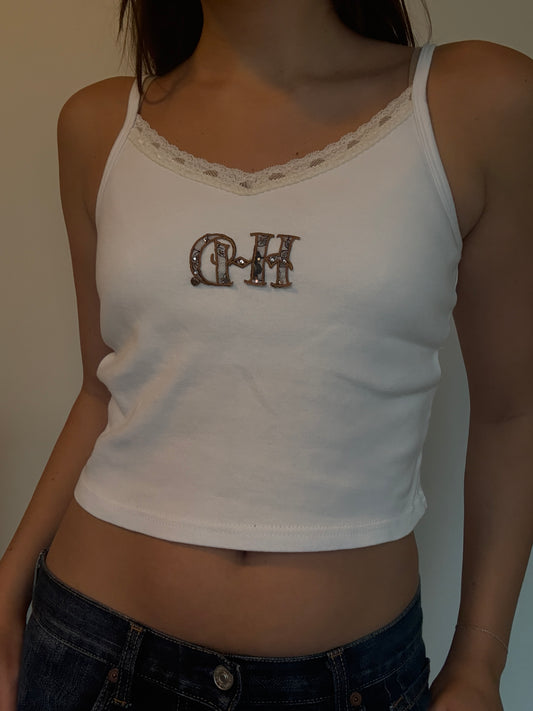 Harley Davidson Studded Crop Cami