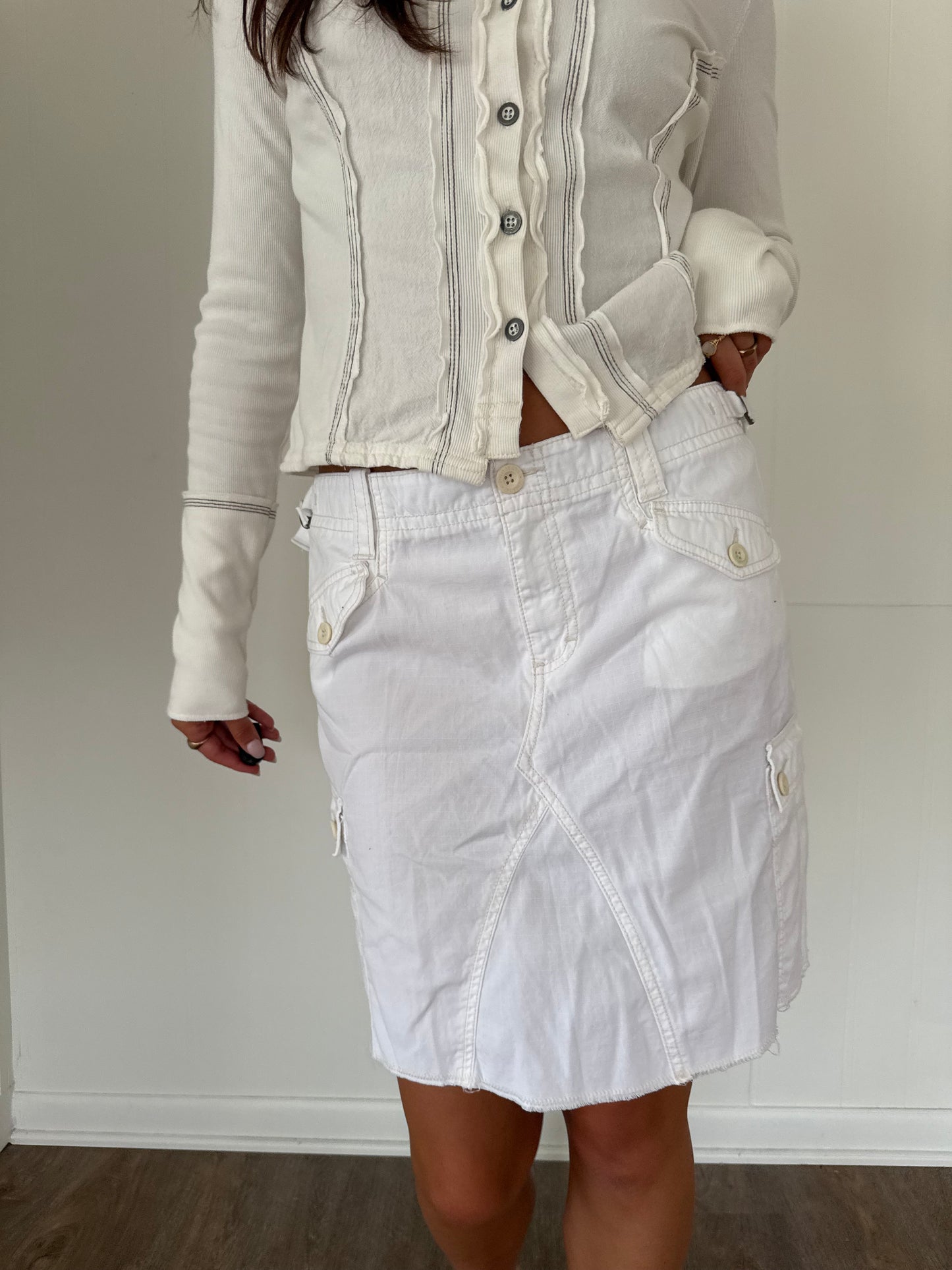 Ralph Lauren Polo Cargo Midi Skirt