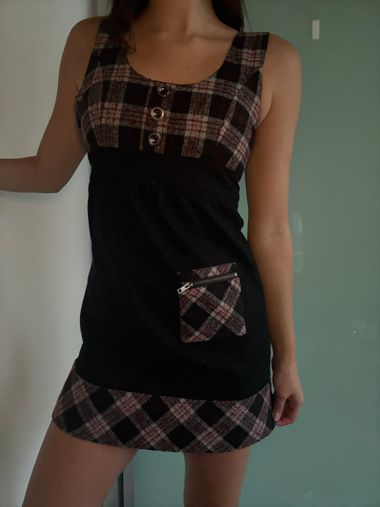 Scoop Neck Mini Dress