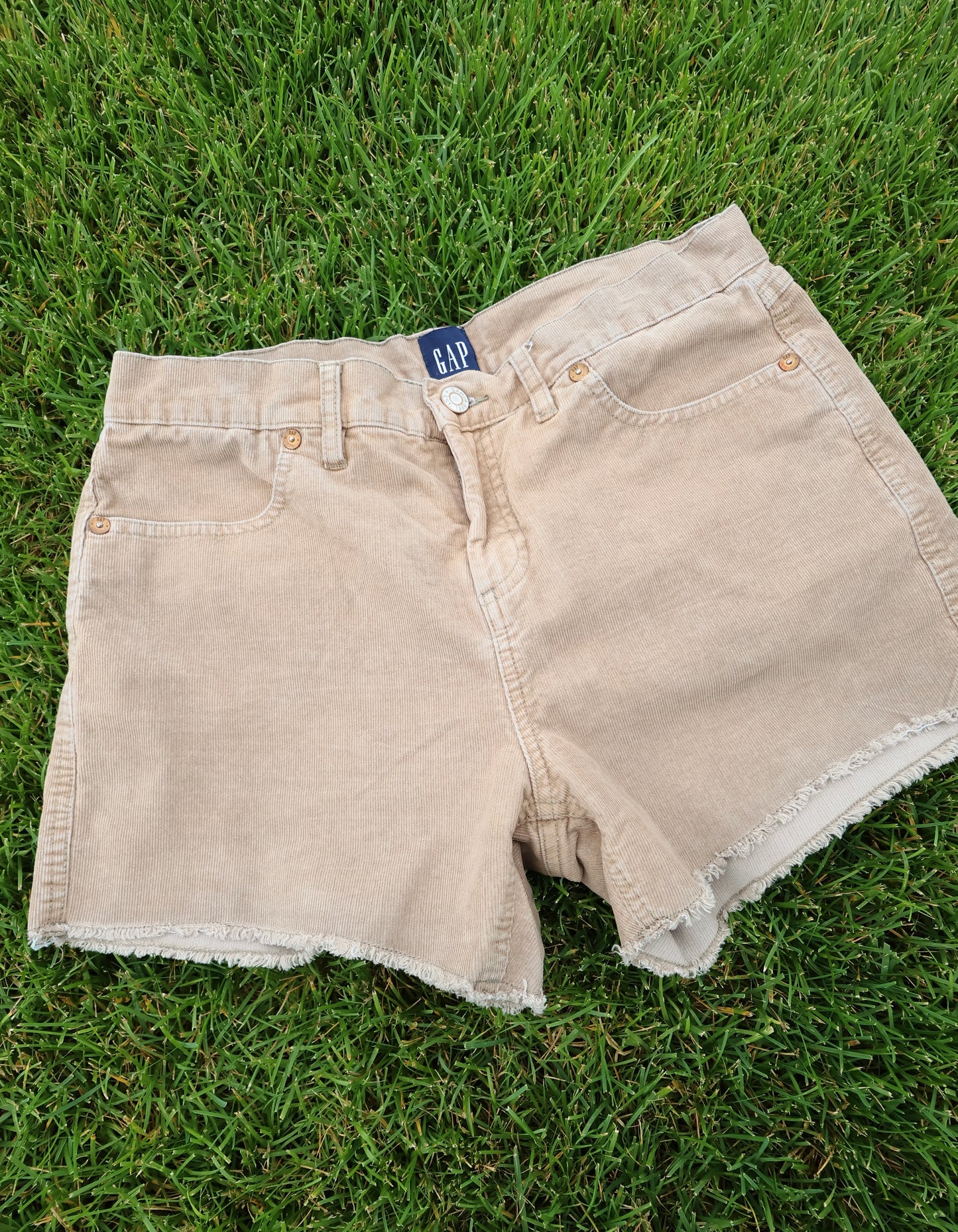 Light Brown GAP Courduroy Shorts