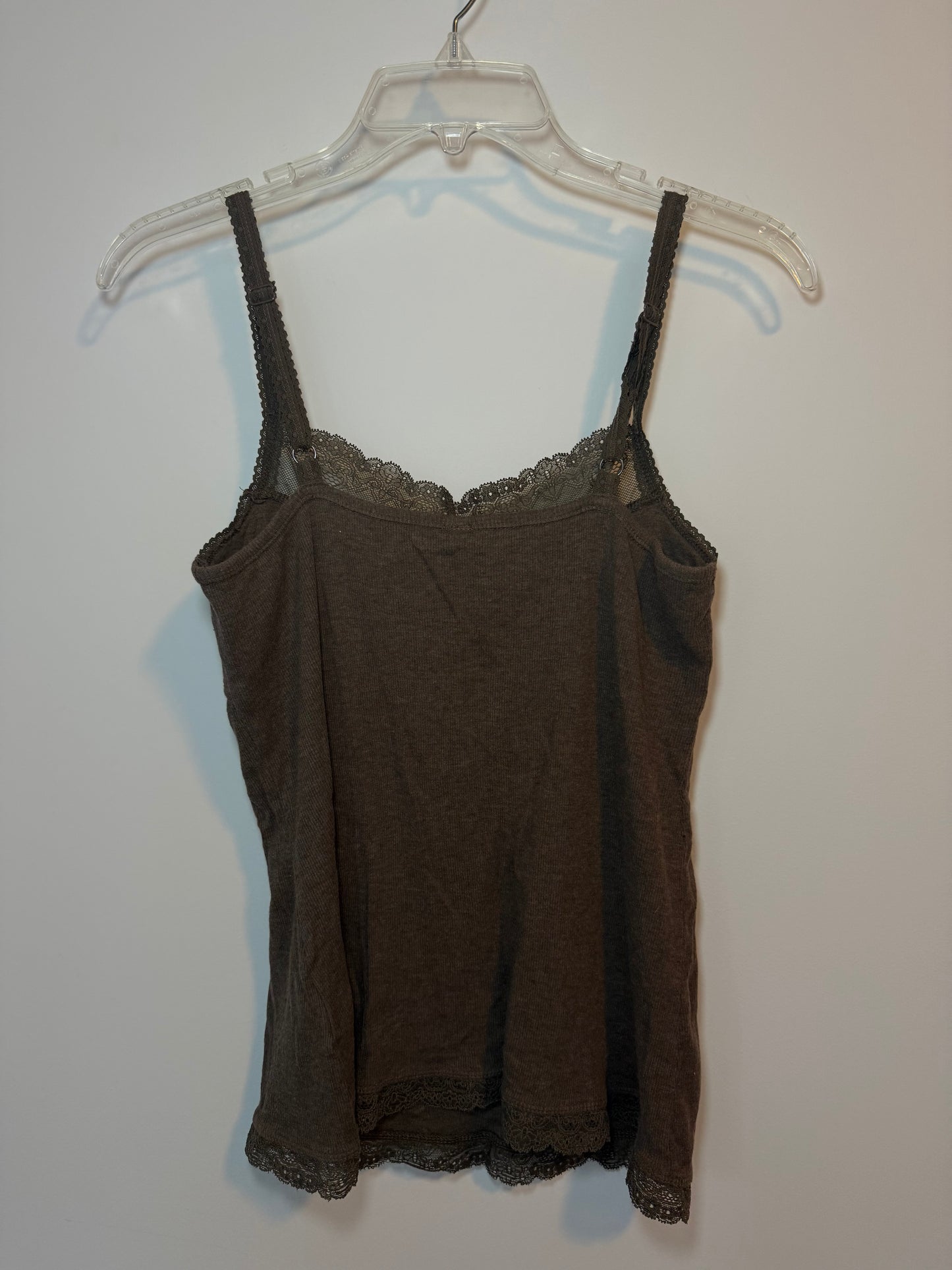 Vintage Brown Lace Cami