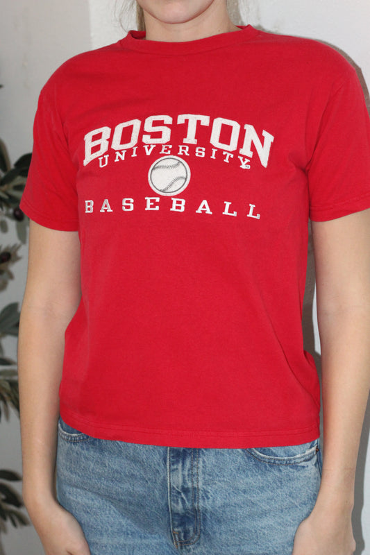 Boston Baseball Baby Tee